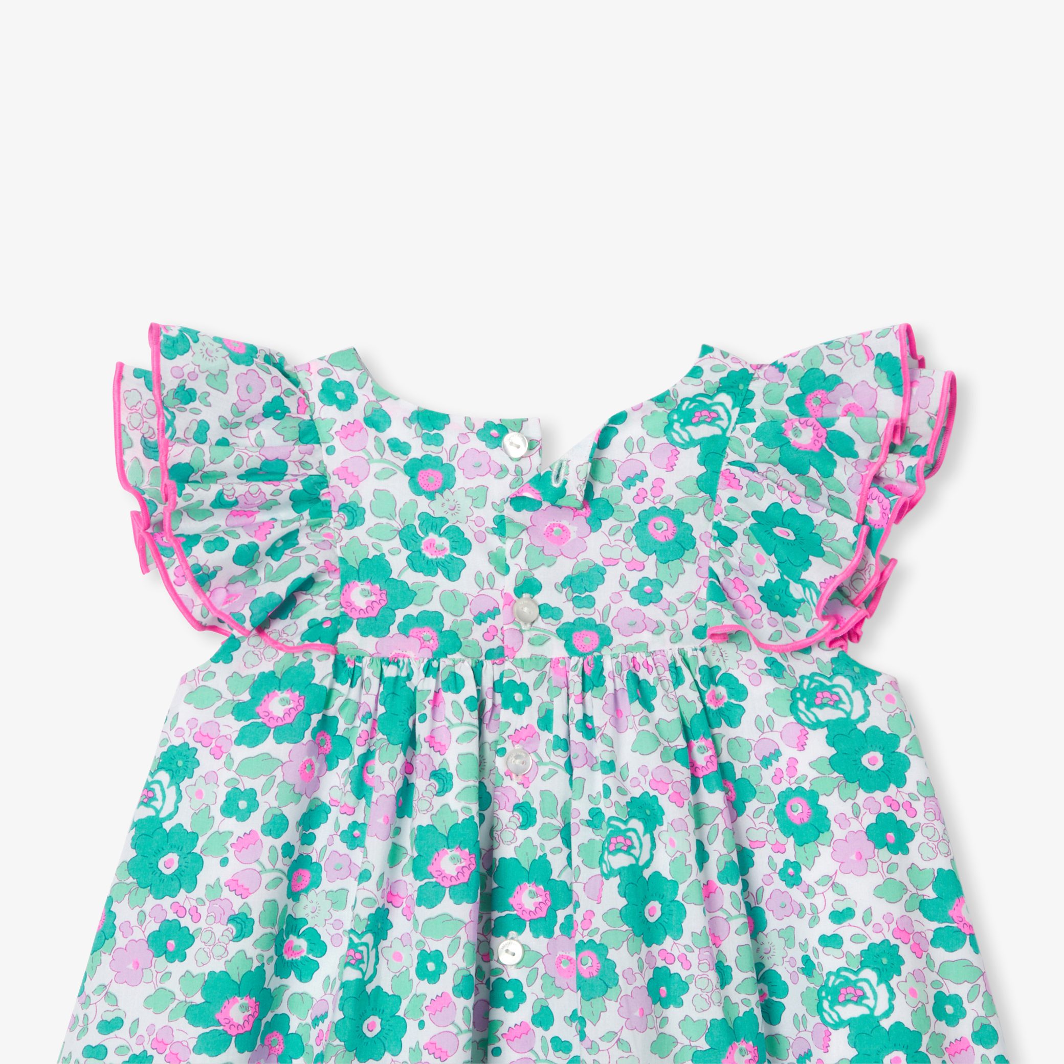 Baby girl dress in Liberty fabric - Clementine - Image 6