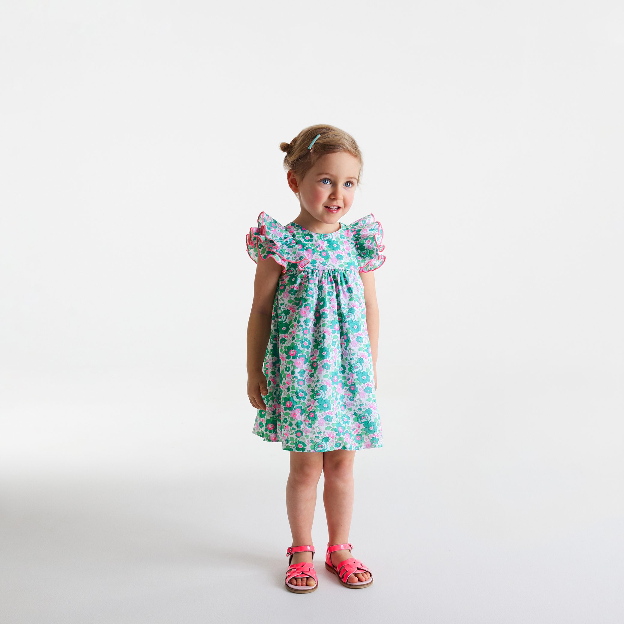 Baby girl dress in Liberty fabric - Clementine