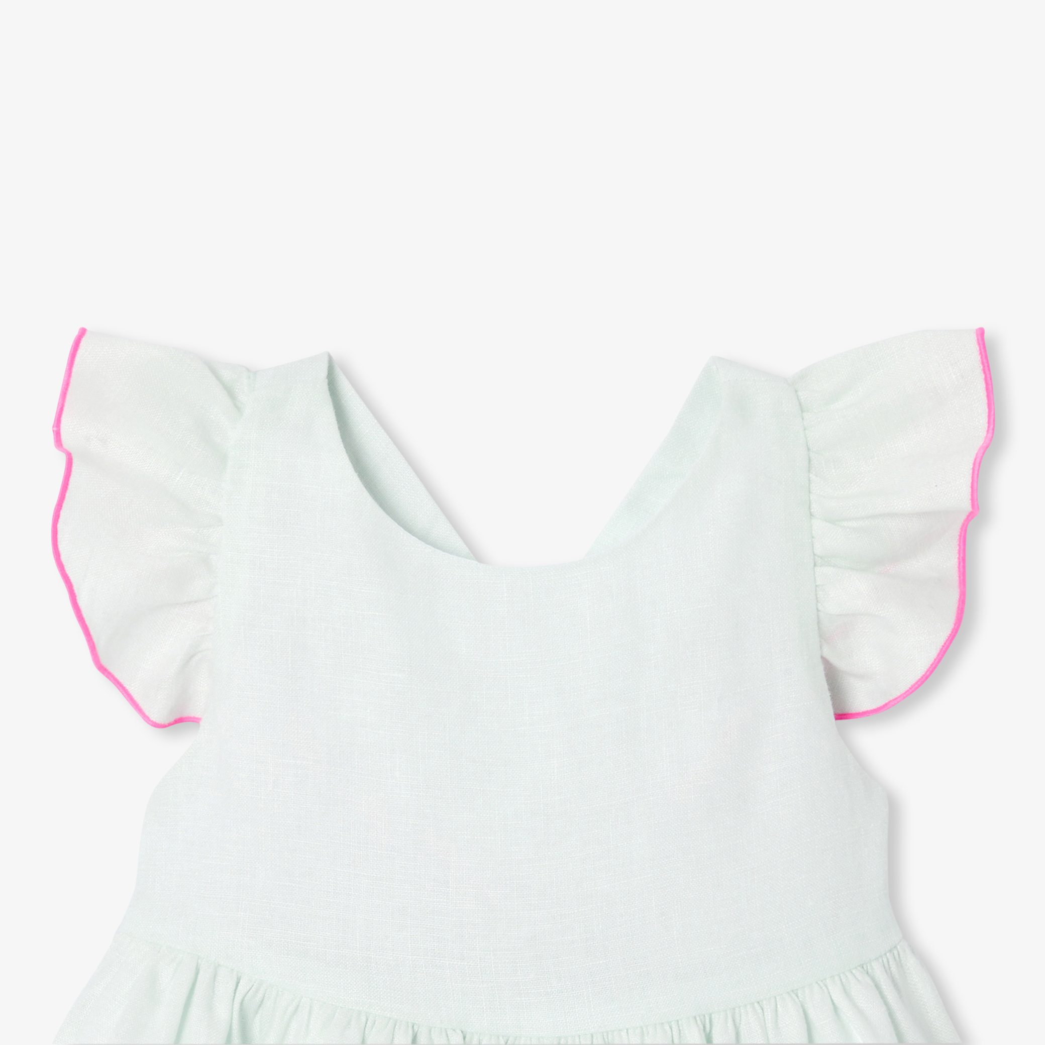 Baby girl sleeveless dress - Azalee - Image 3