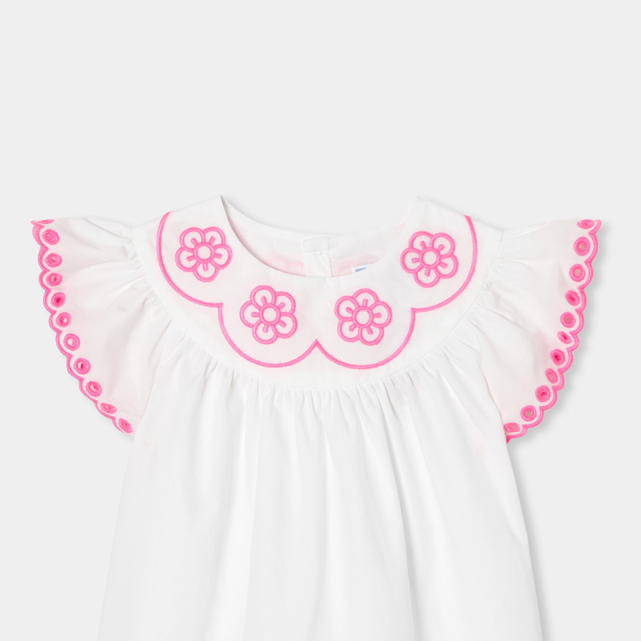 Baby girl short-sleeved blouse - Celia - Image 5