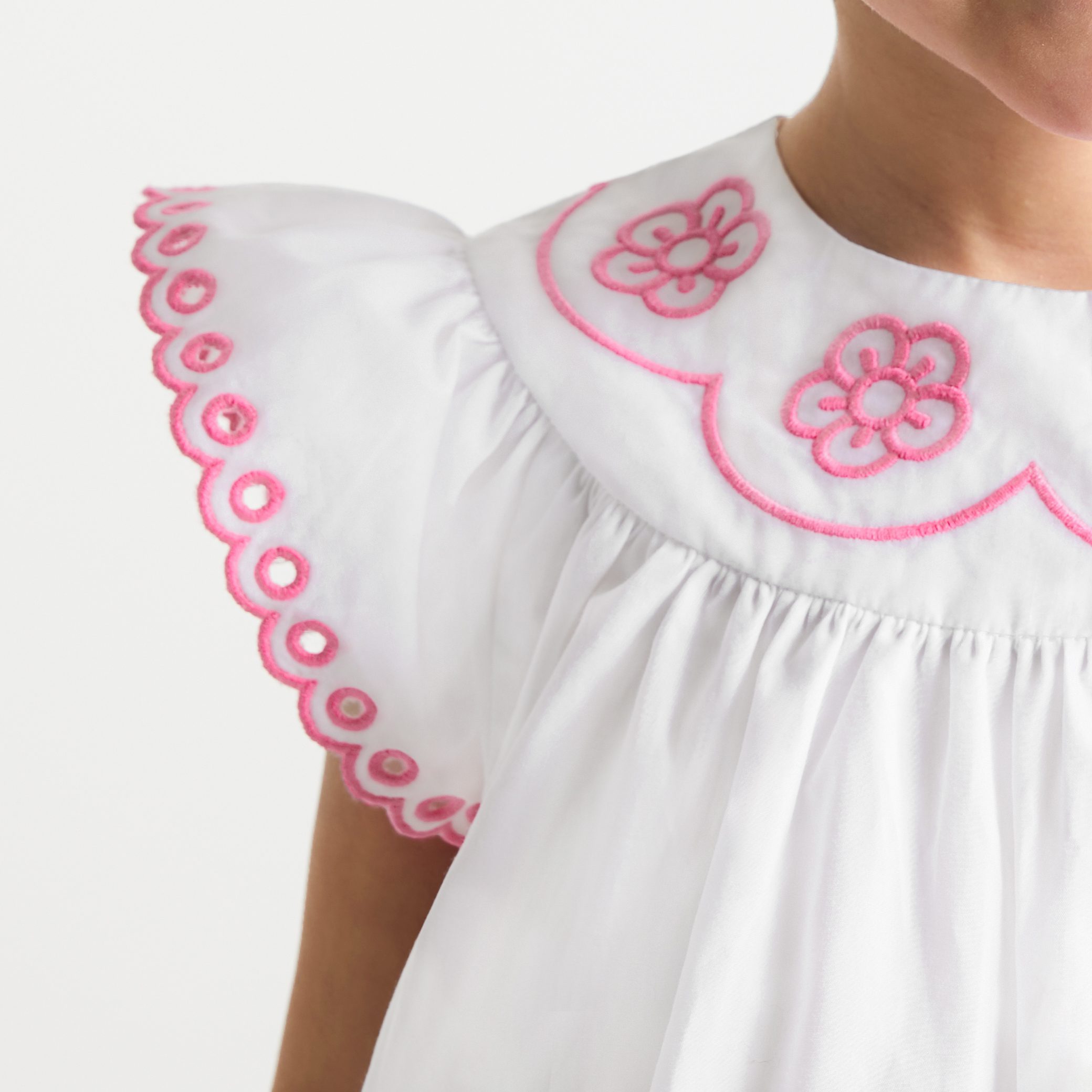 Baby girl short-sleeved blouse - Celia - Image 2