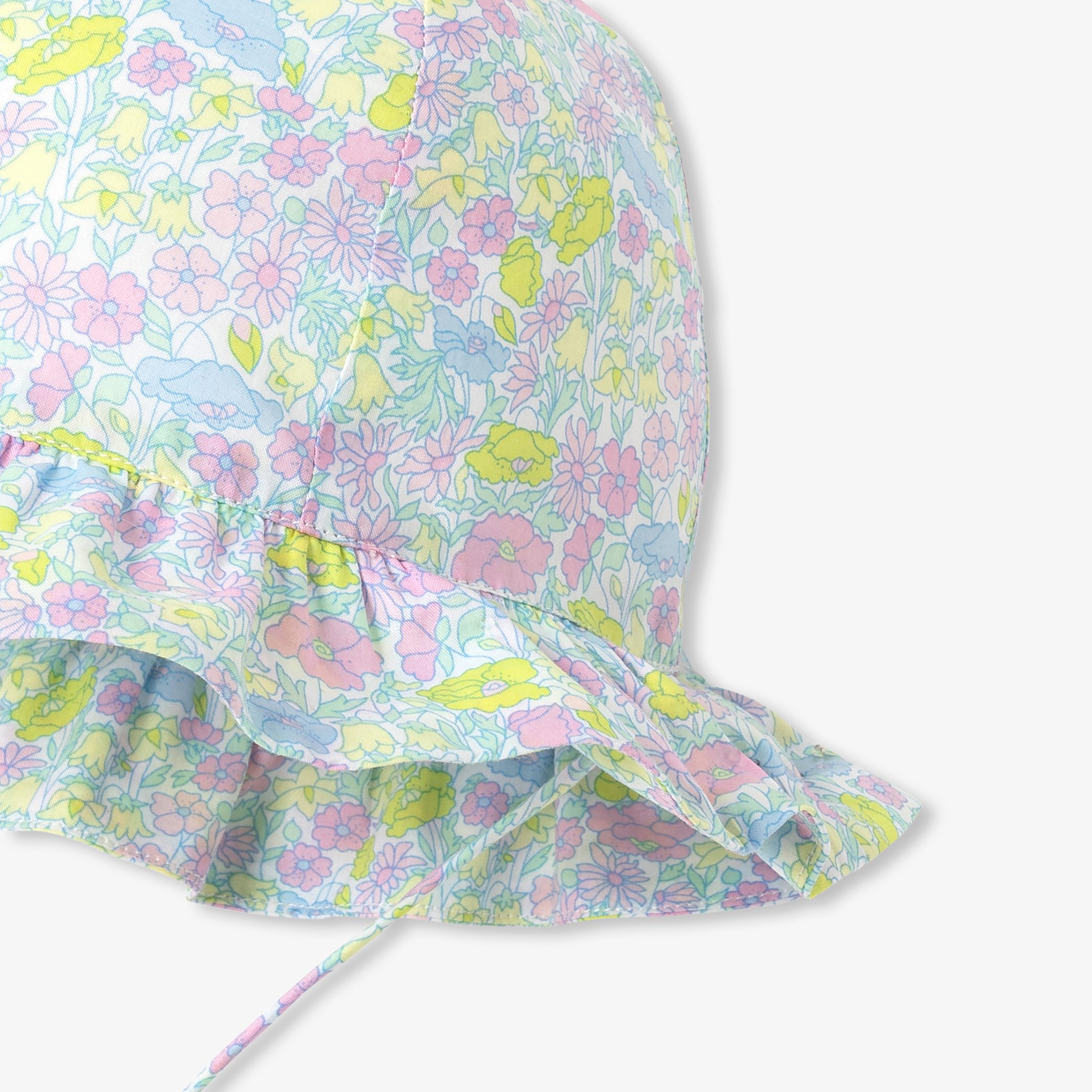 Baby girl hat in Liberty fabric - Julia - Image 2