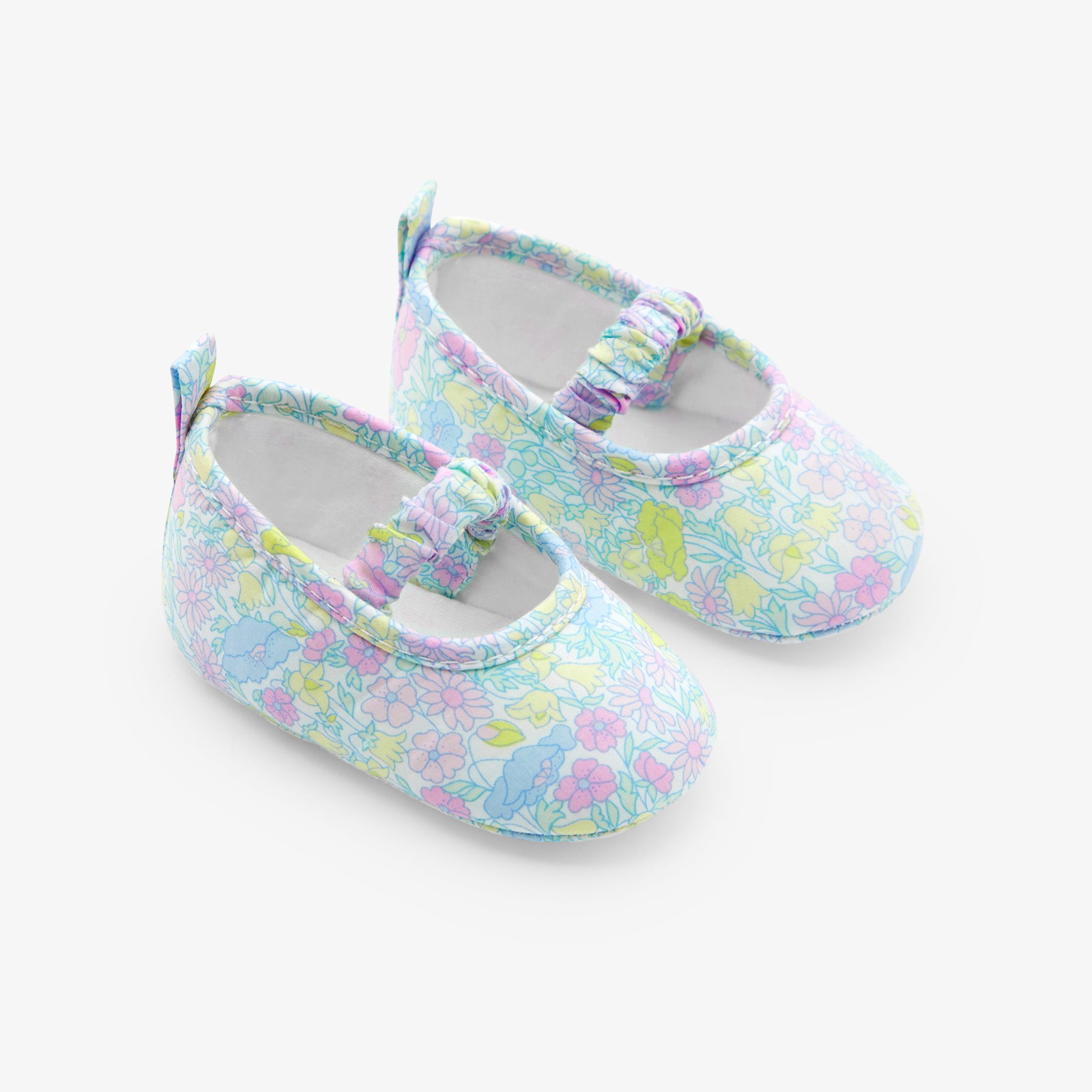 Baby girl ballet flats in Liberty fabric - Juliette - Image 2