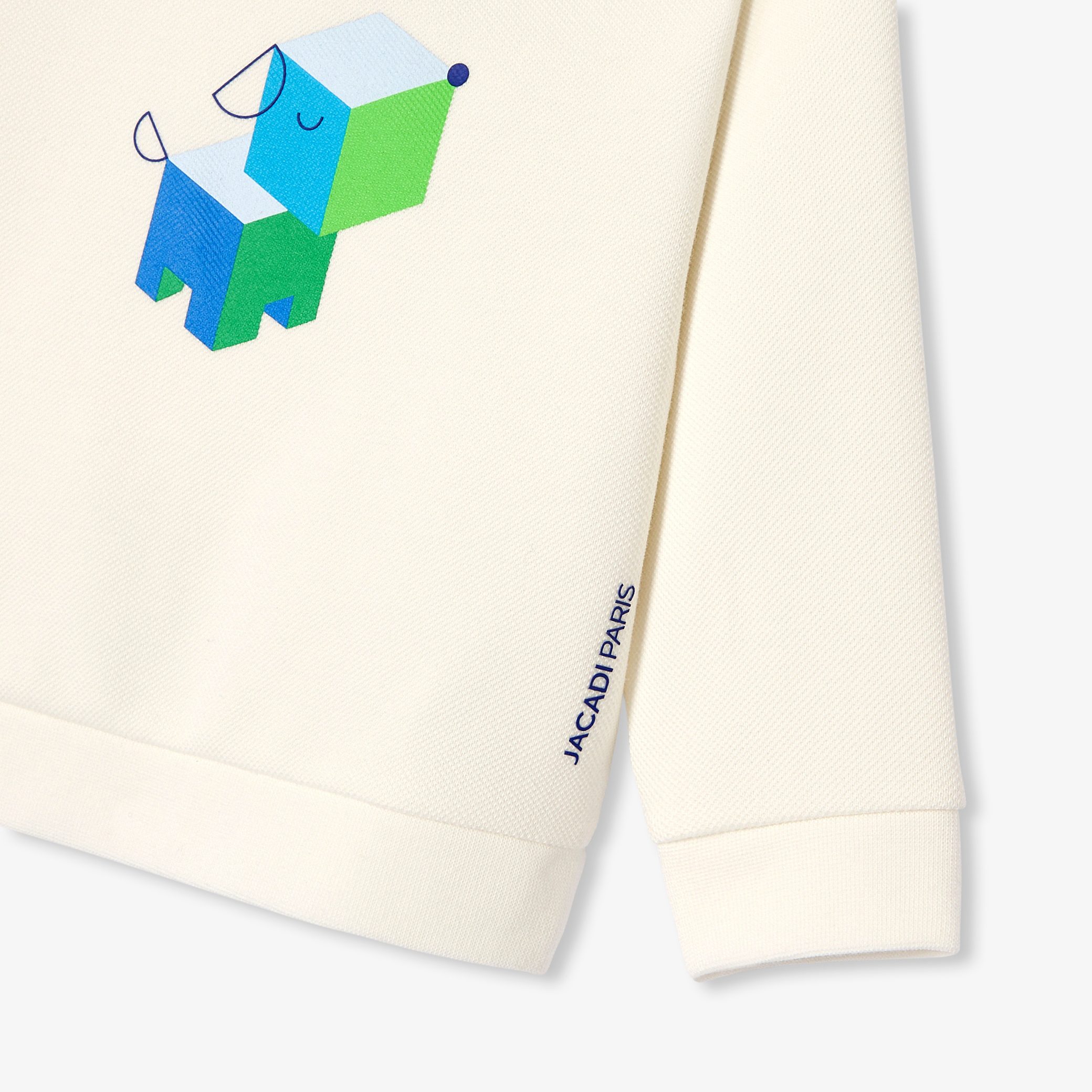 Baby boy fleece sweatshirt - Corniche - Image 5