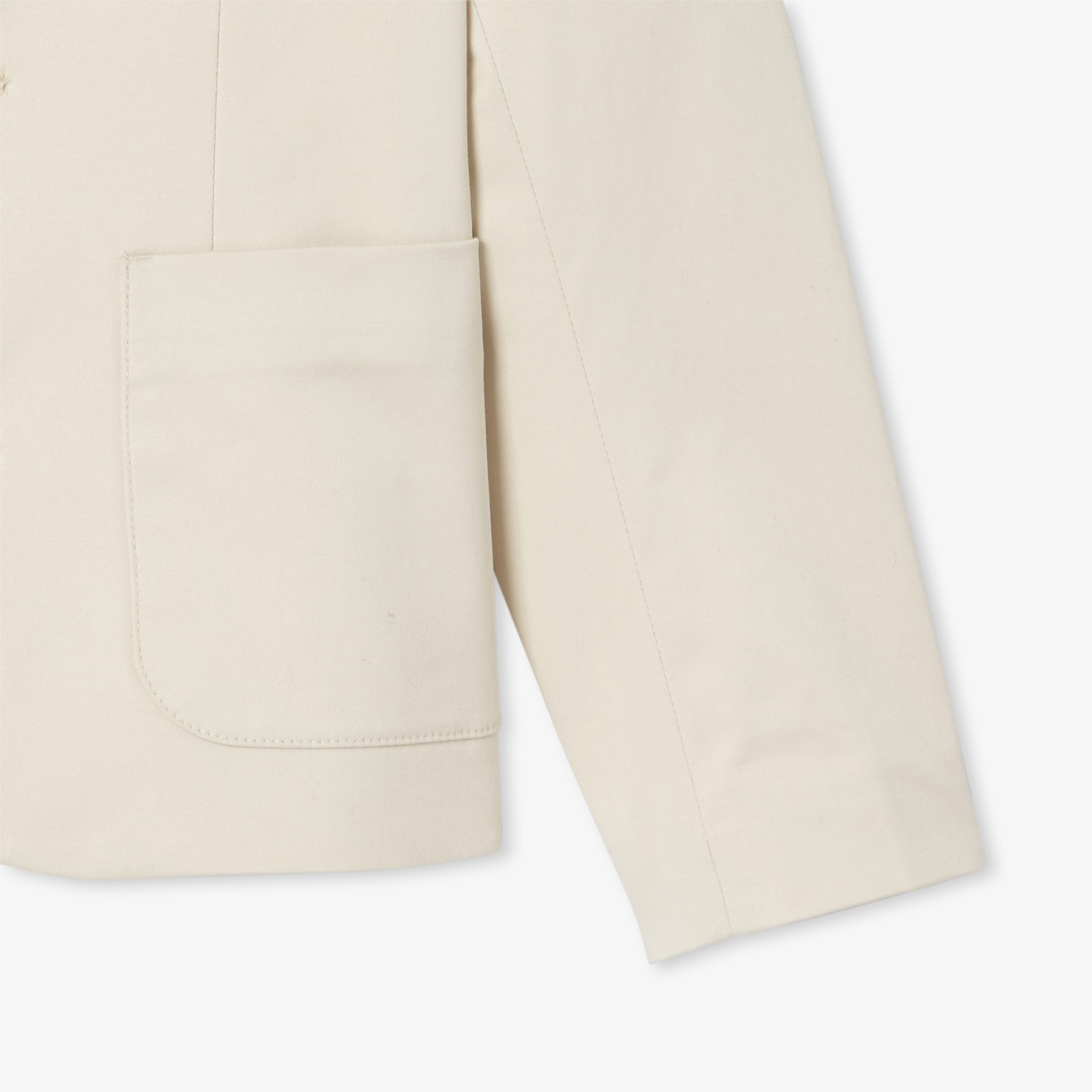 Boy jacket in cotton satin - Chateau - Image 6