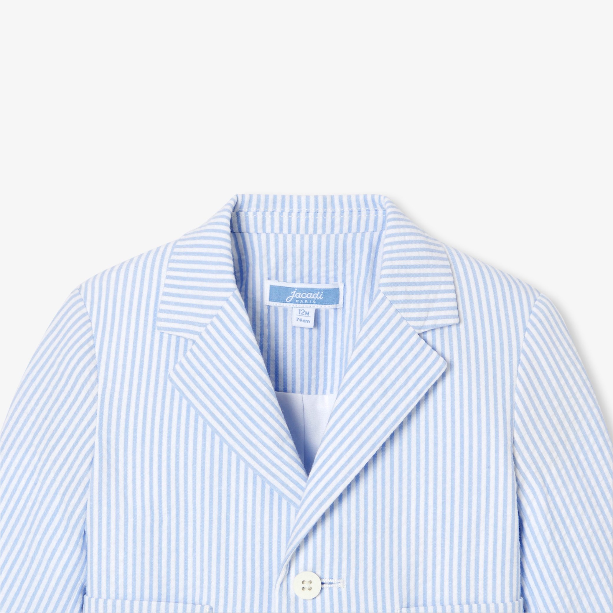 Baby boy seersucker jacket - Citadelle - Image 5