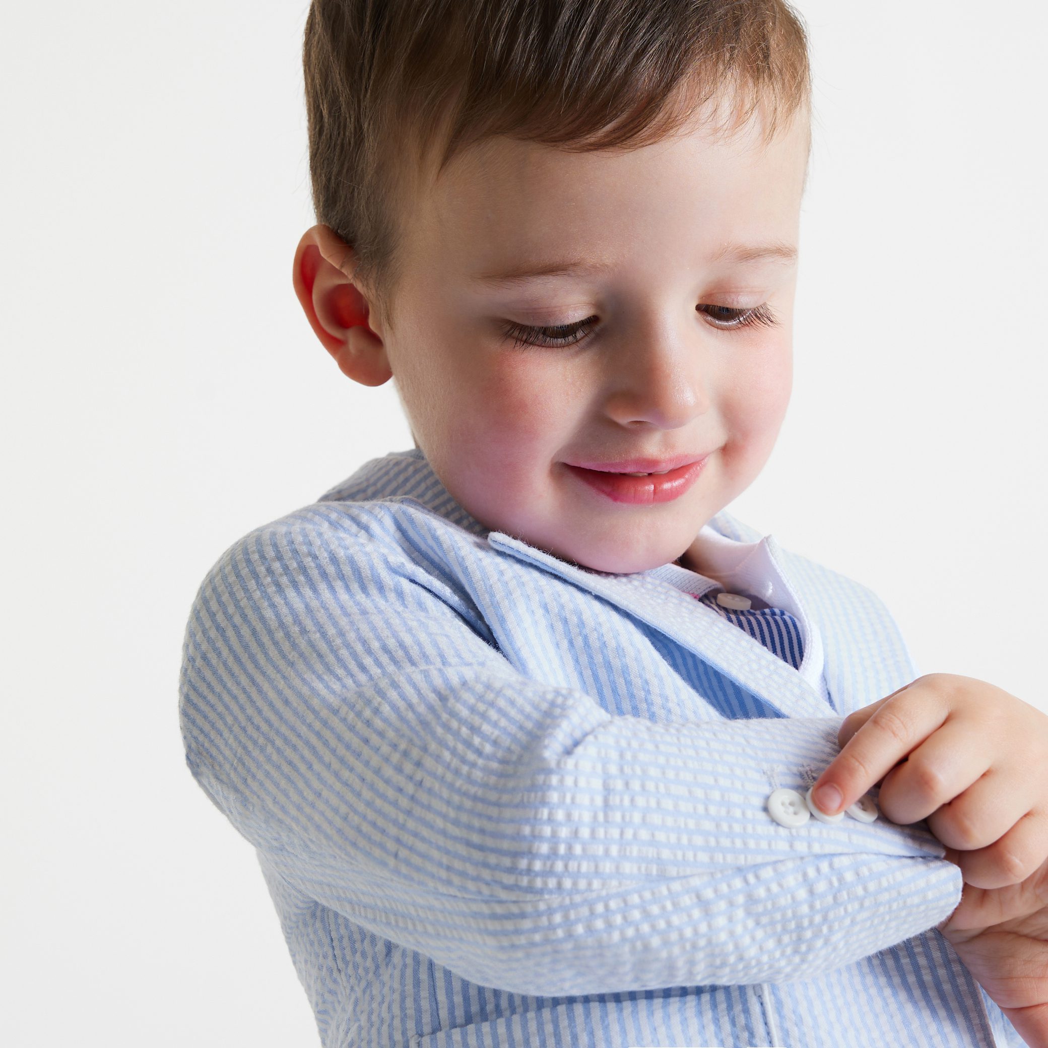 Baby boy seersucker jacket - Citadelle - Image 2
