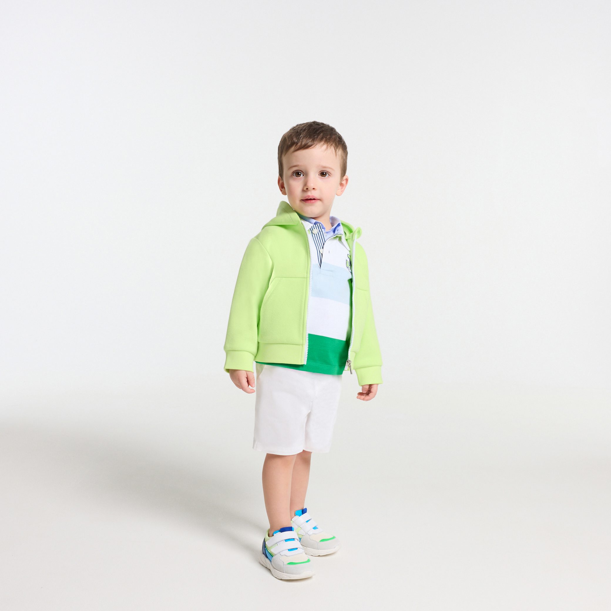 Baby boy zip-up sweatshirt - Citronnade - Image 3