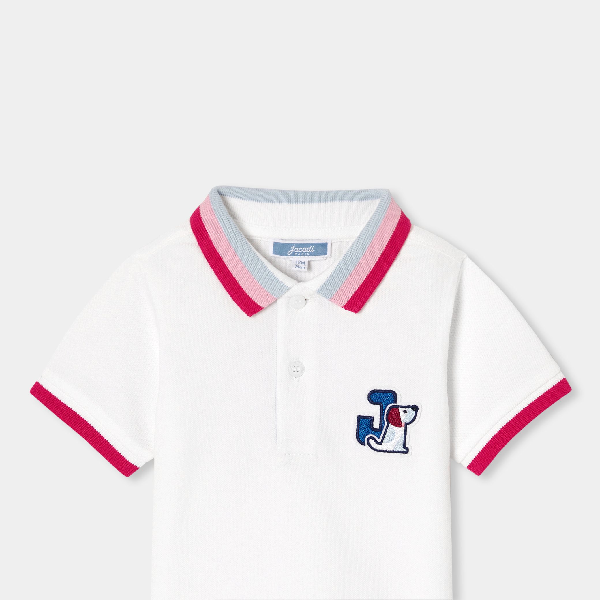 Baby boy pique polo shirt - Chemin - Image 5