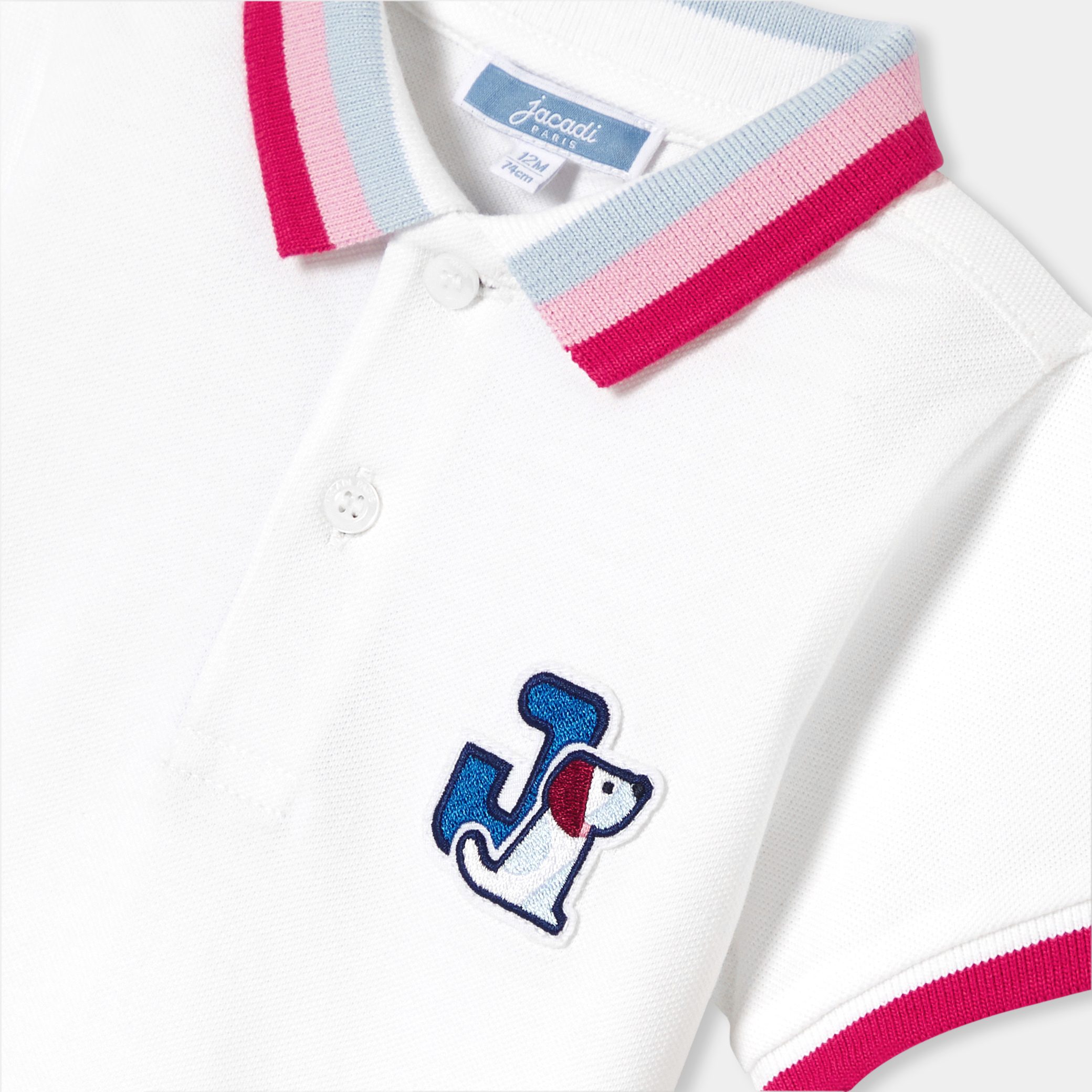 Baby boy pique polo shirt - Chemin - Image 6