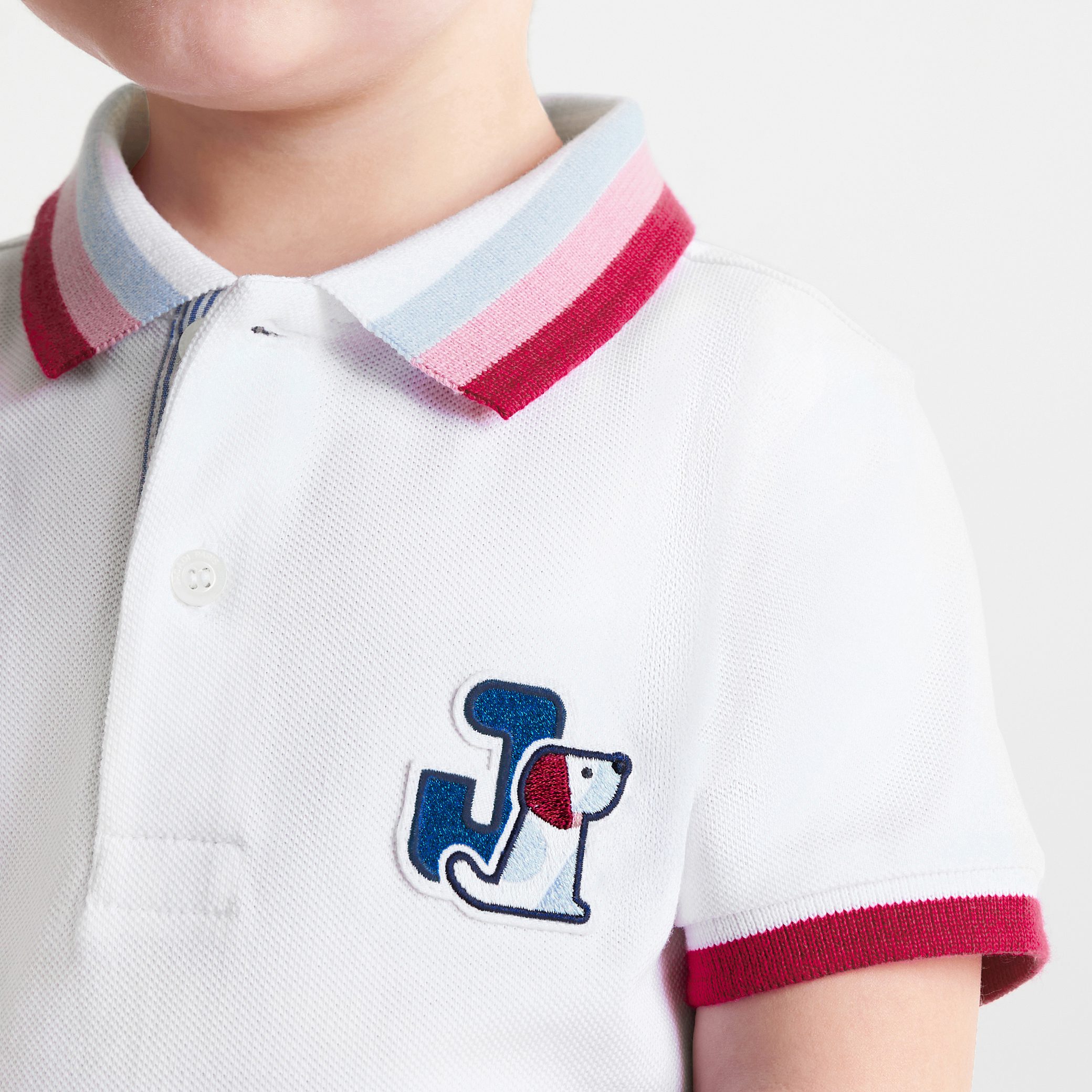 Baby boy pique polo shirt - Chemin - Image 2