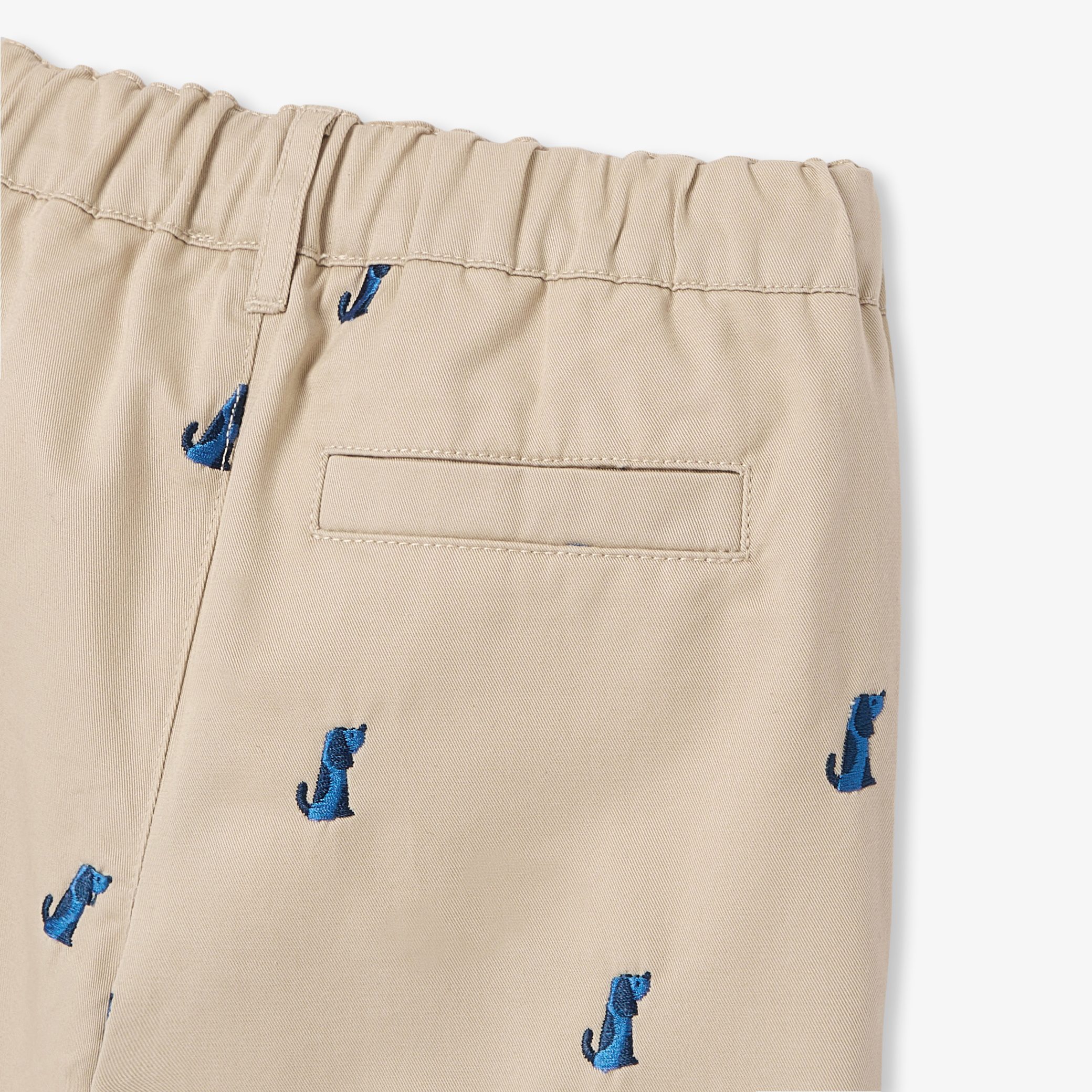 Baby boy shorts in twill - Cesaire - Image 4