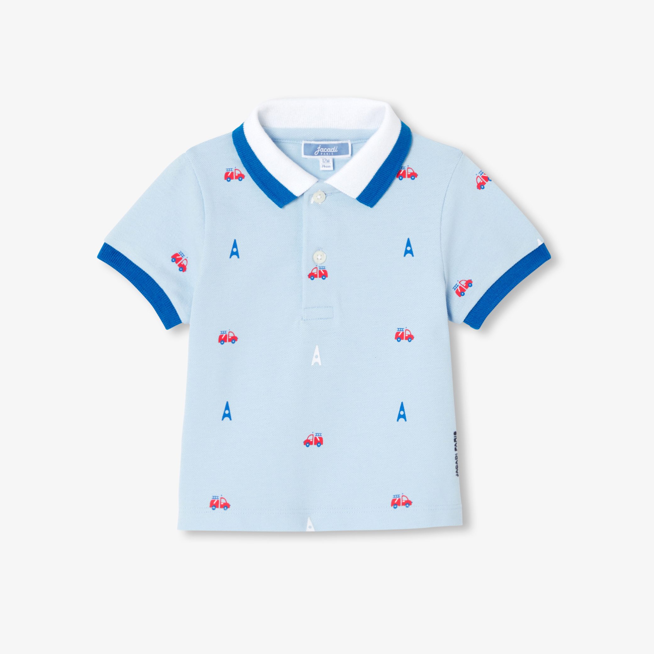 Baby boy dog polo shirt - Doucet