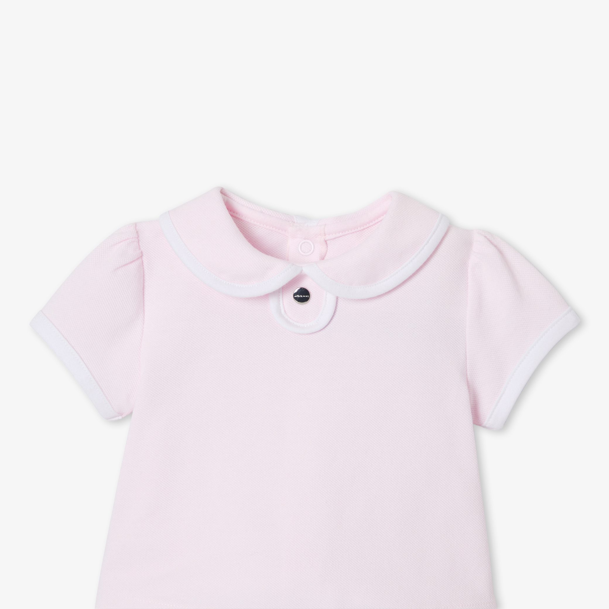 Baby girl set in cotton pique - Altesse - Image 3
