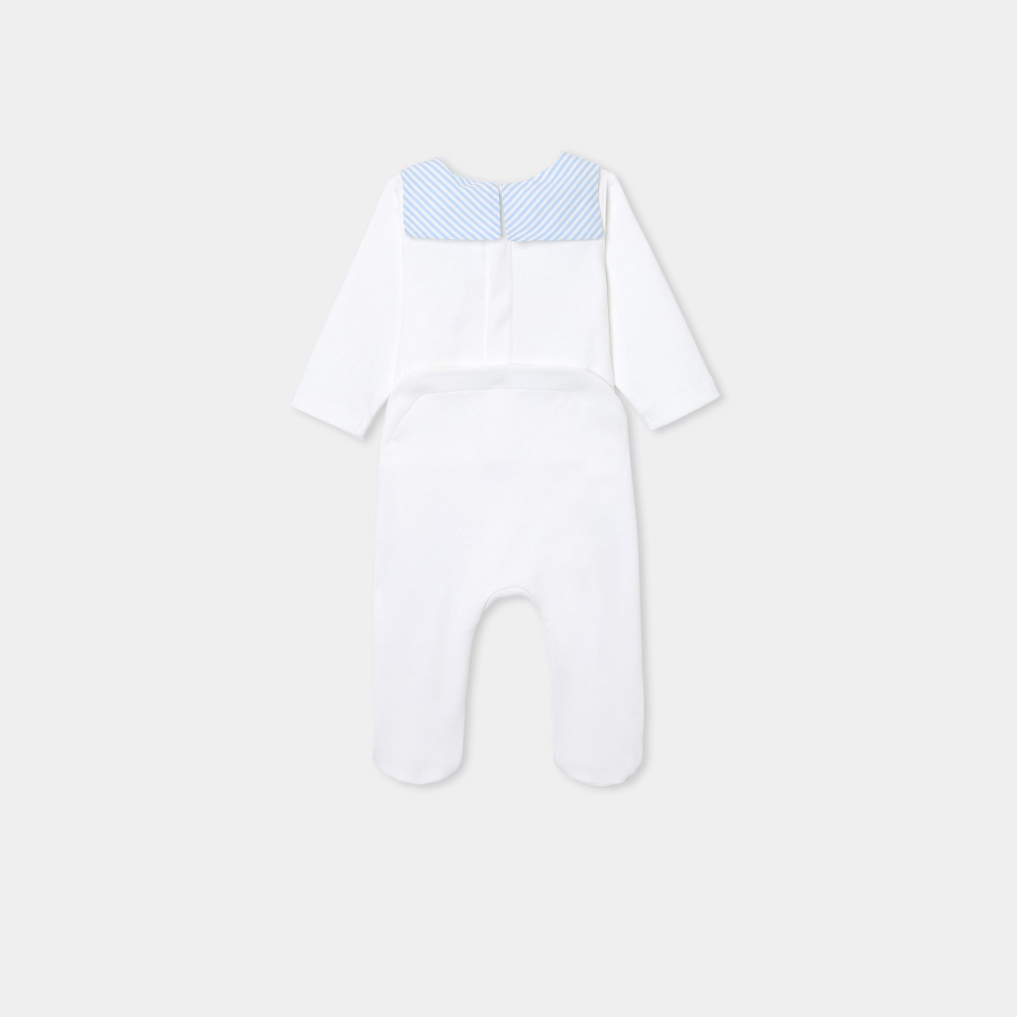 Baby boy pyjamas in interlock - Anatole - Image 2