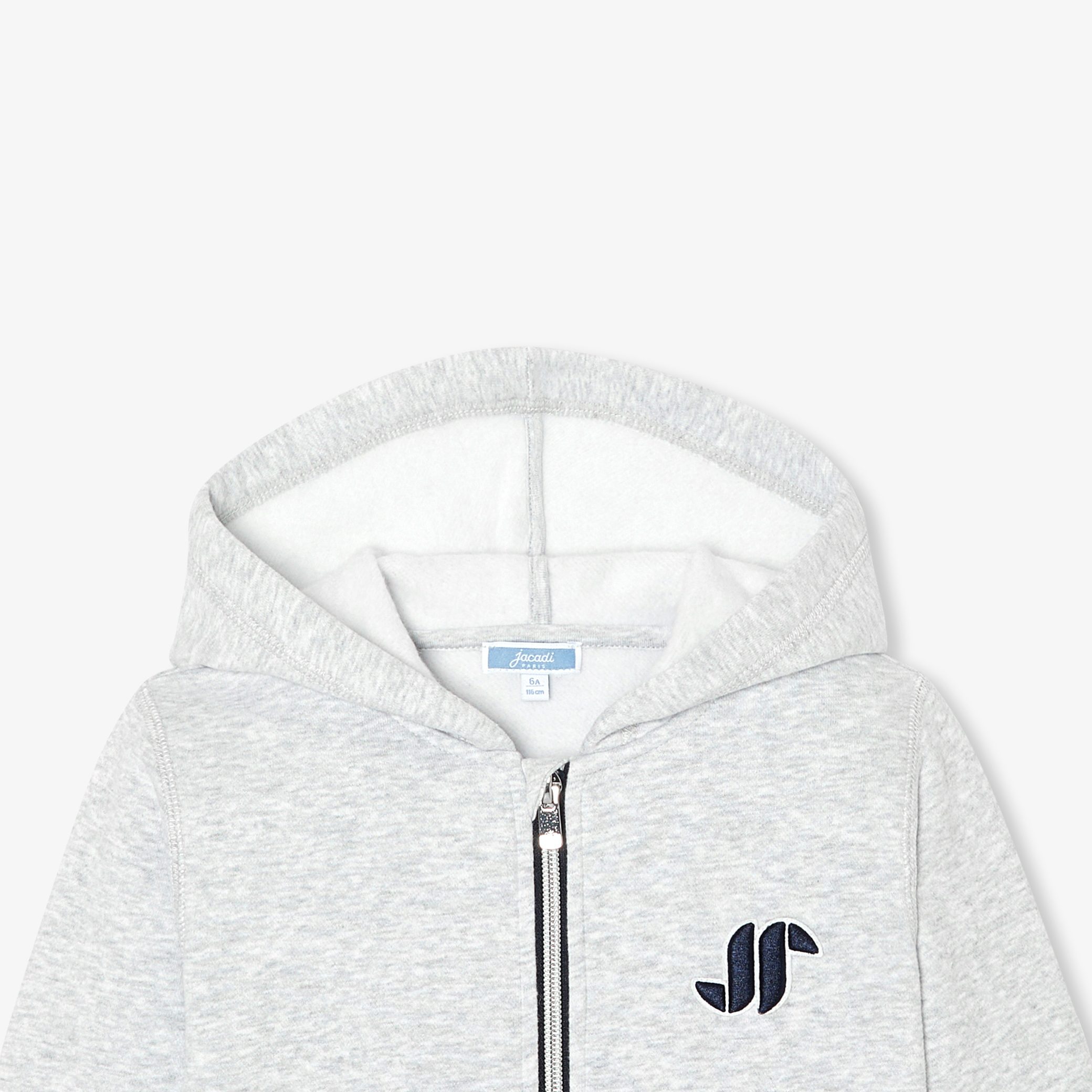 Child fleece zip-up sweatshirt - Eglantier - Image 3