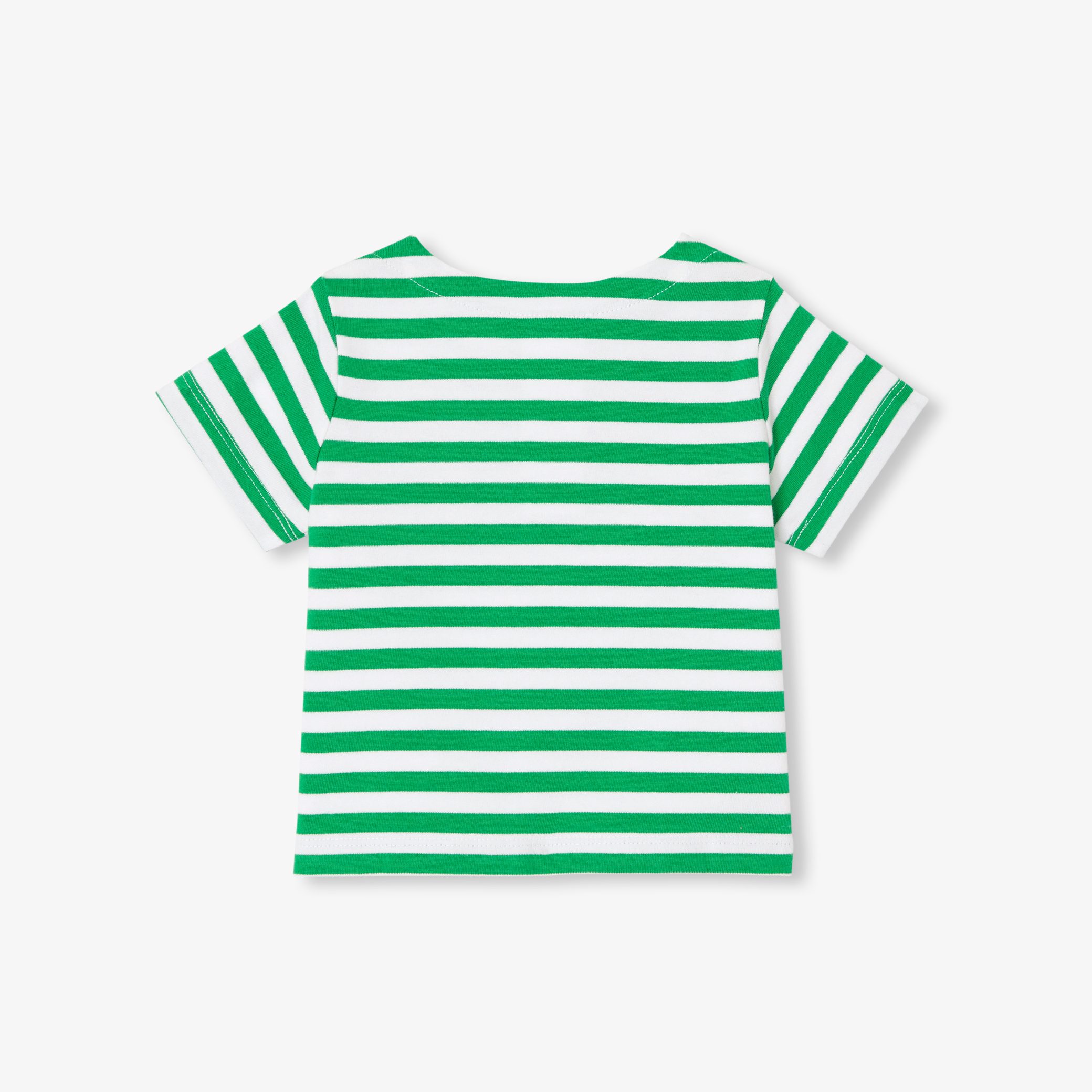 Baby boy short-sleeved Breton tee - Coccinelle - Image 3