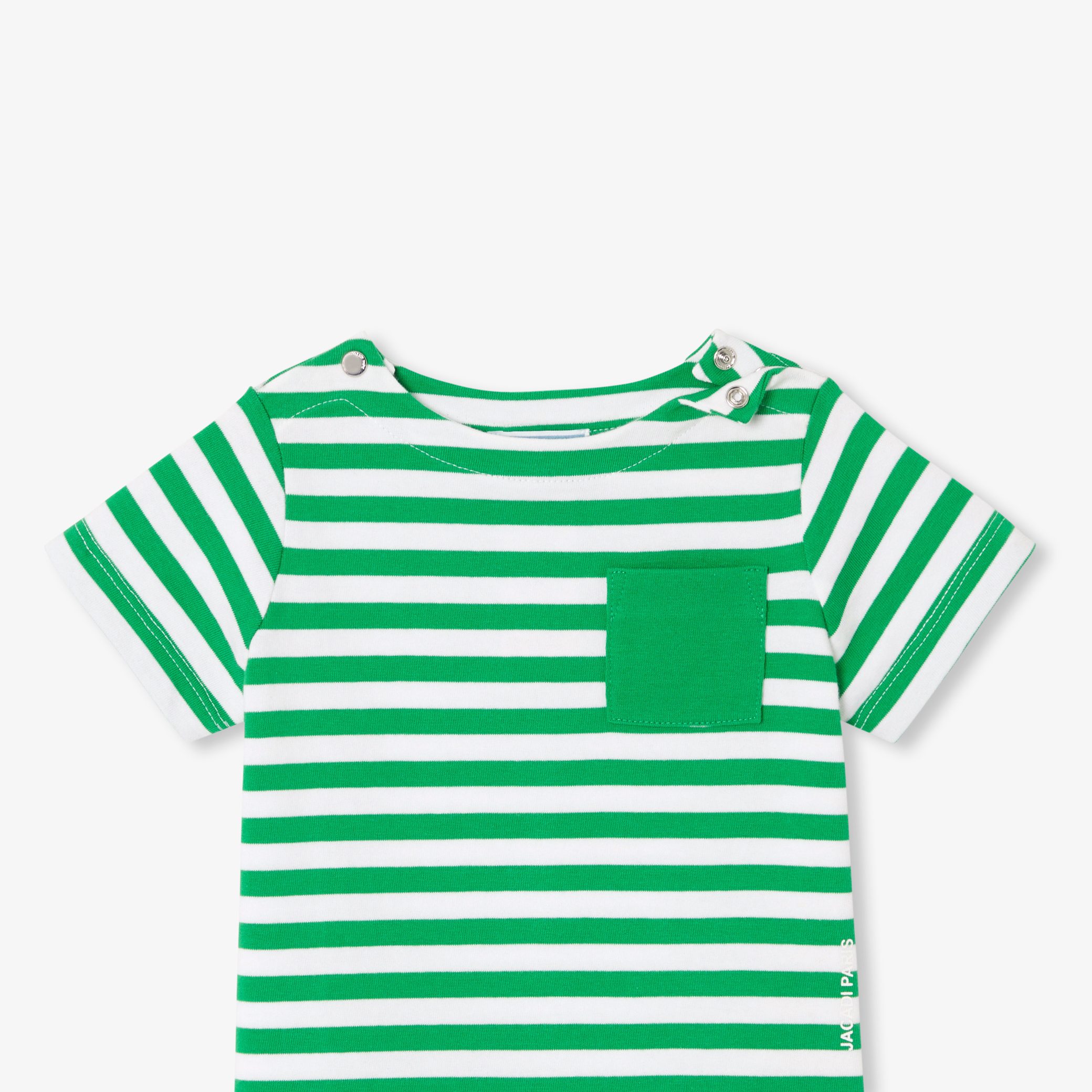 Baby boy short-sleeved Breton tee - Coccinelle - Image 4