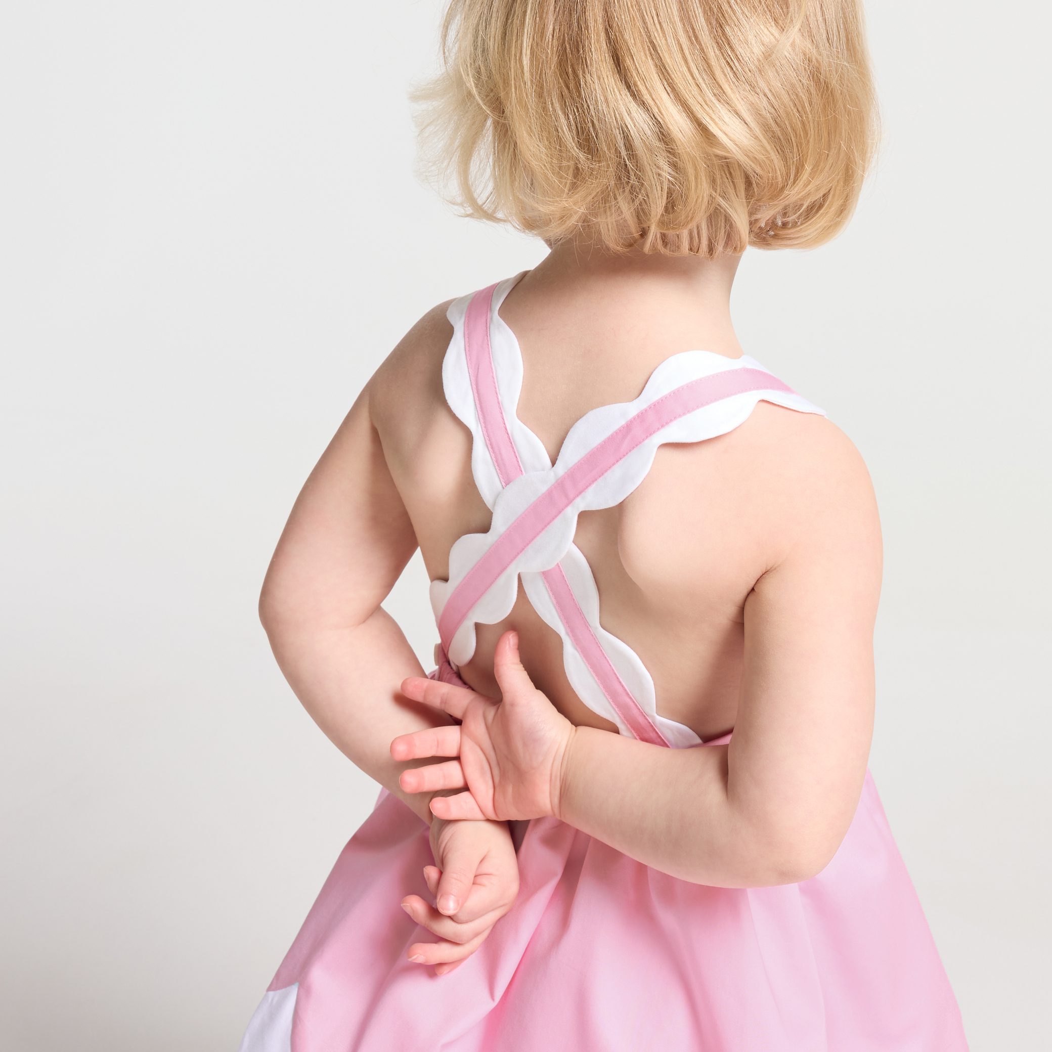 Baby girl ceremony dress - Coquelicot - Image 2