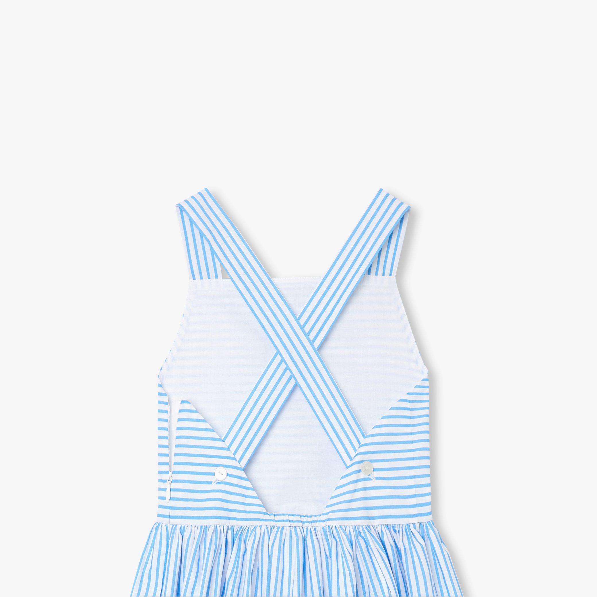 Girl cross-over back dress - Naelle - Image 6