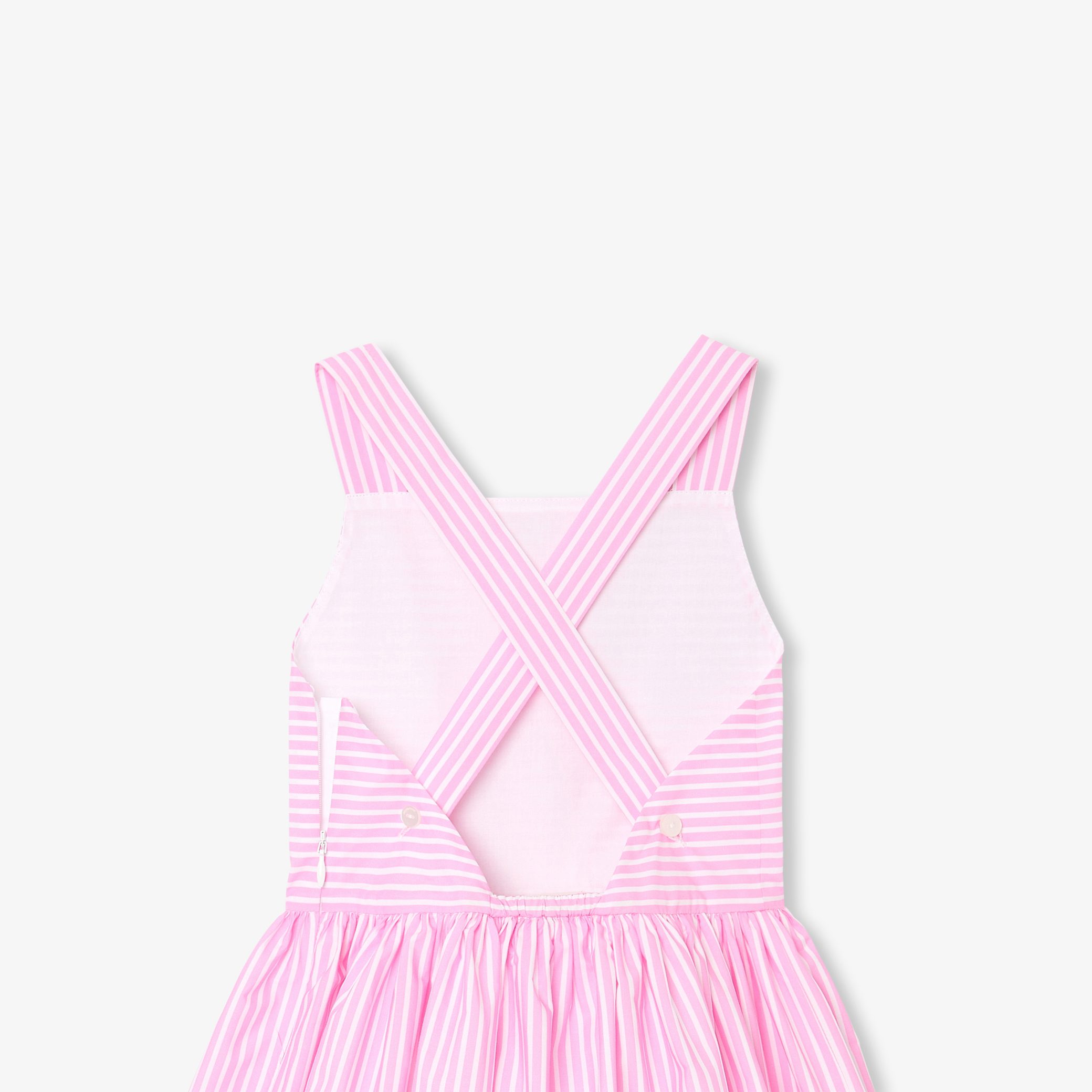 Girl cross-over back dress - Naelle - Image 6