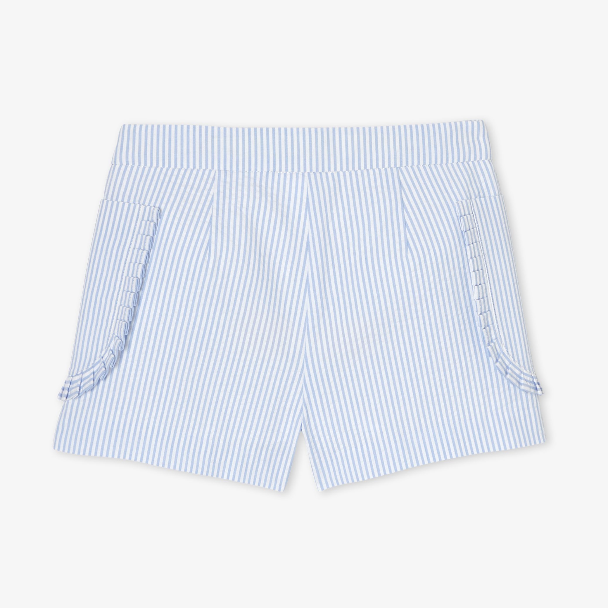 Girl seersucker shorts - Noe - Image 2