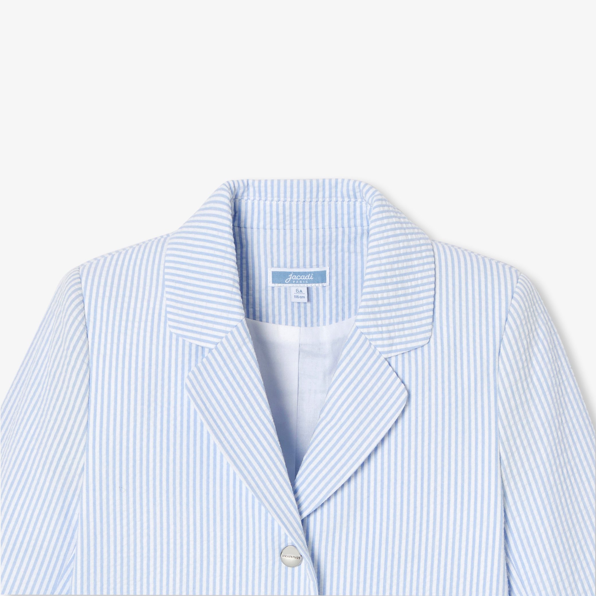 Girl seersucker jacket - Nereide - Image 5