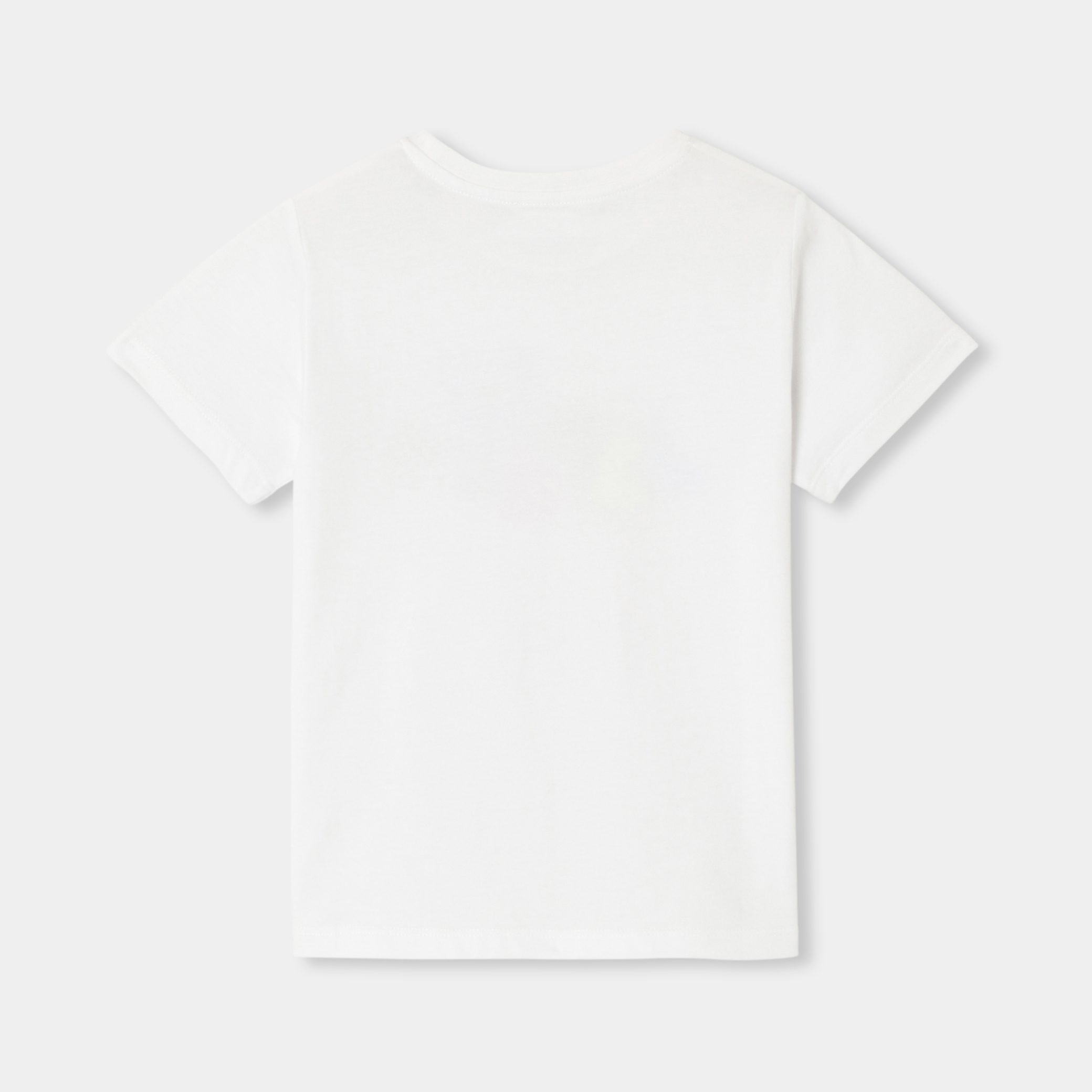 Girl jersey T-shirt - Noisette - Image 4