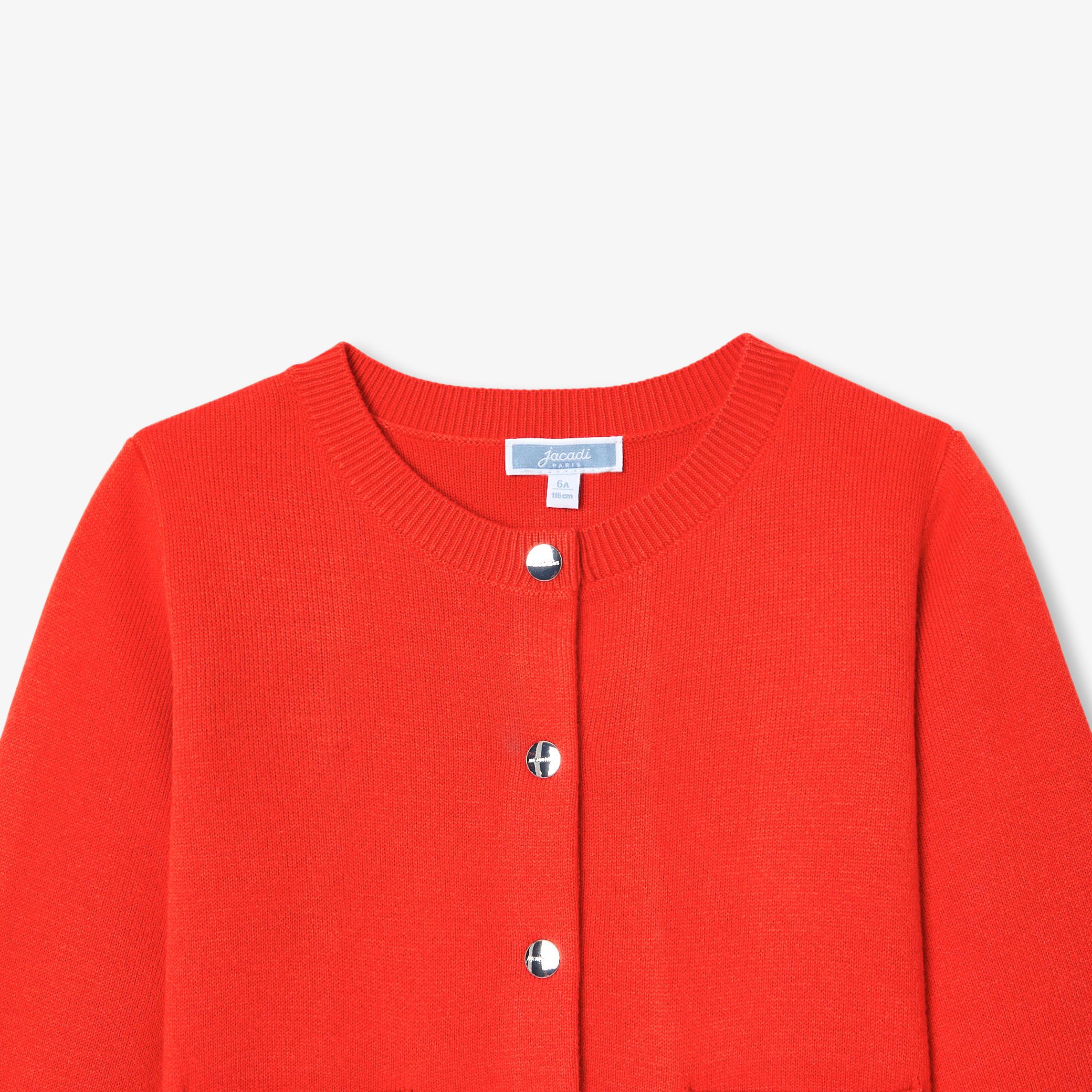 Girl short cardigan - Achille - Image 6