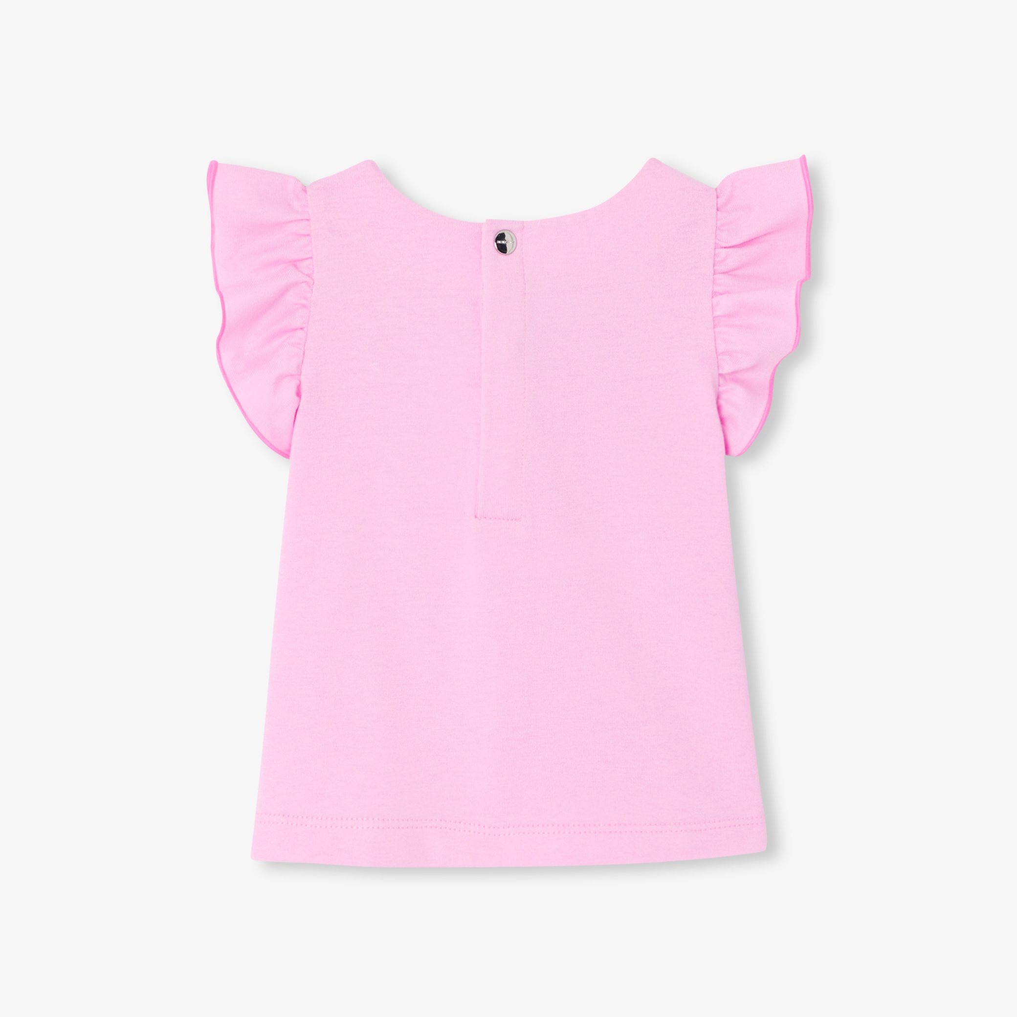Baby girl T-shirt with ruffled sleeves - Ana - Image 2