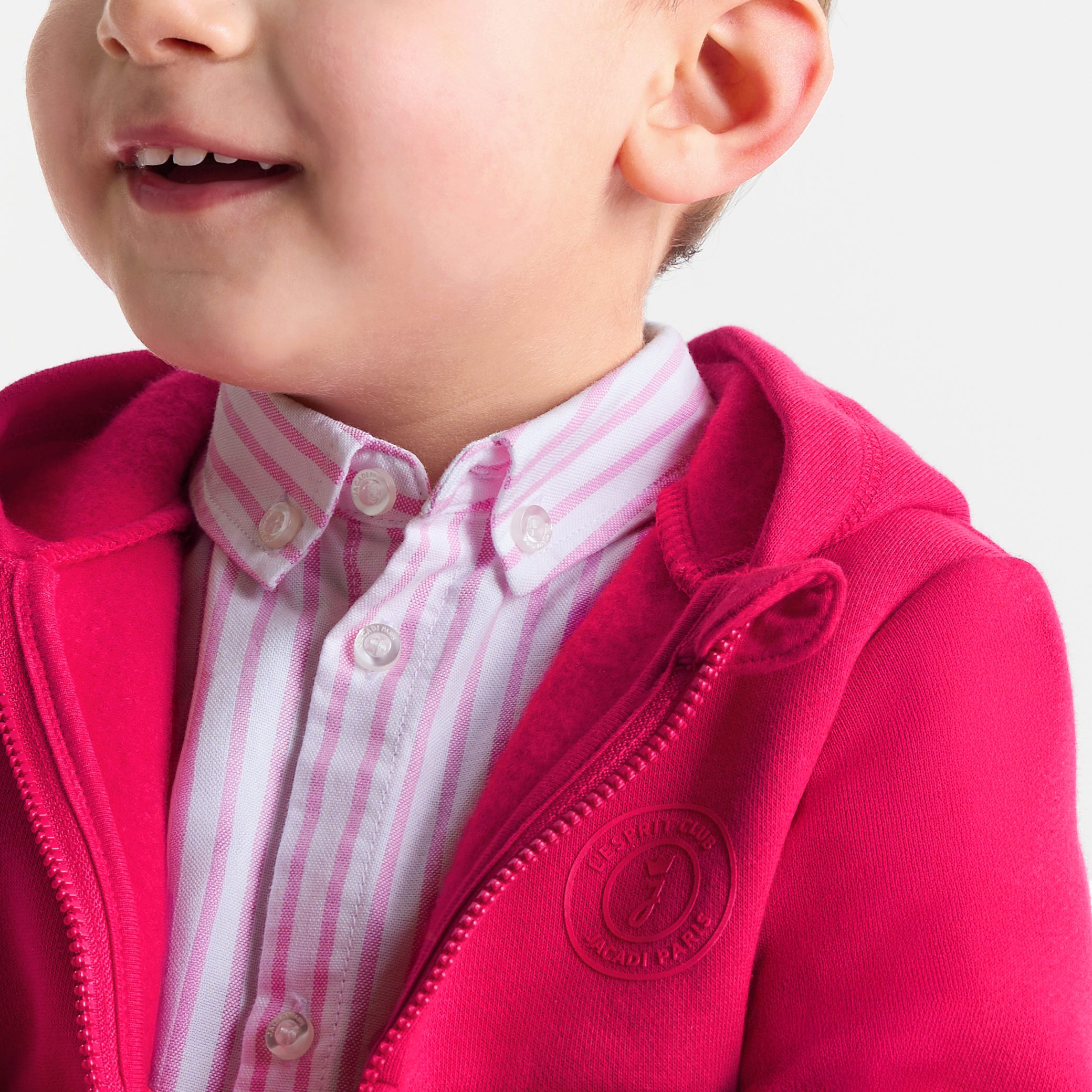 Baby fleece zip-up sweatshirt - Chelsea - Image 2