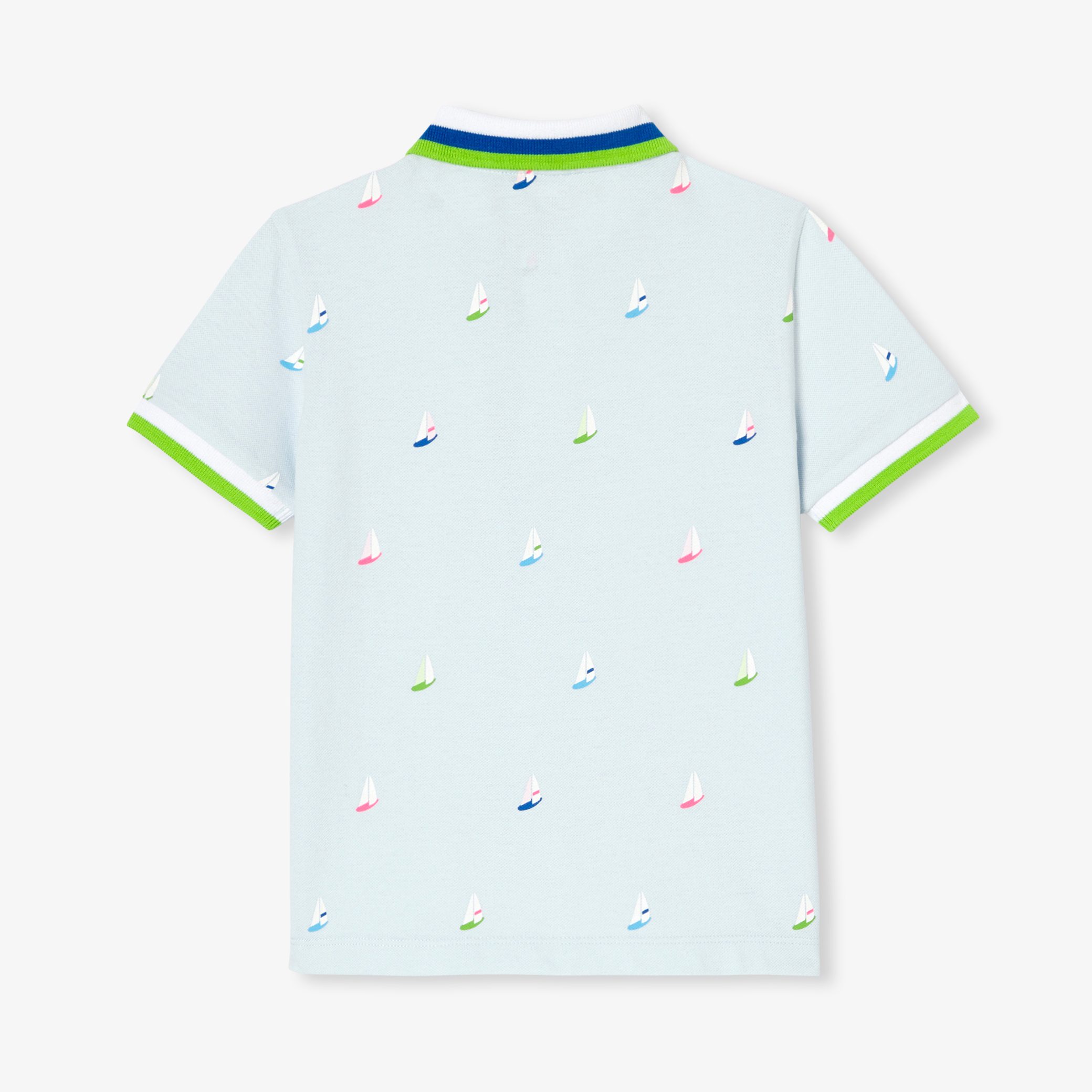 Boy boat polo shirt - Alceste - Image 5