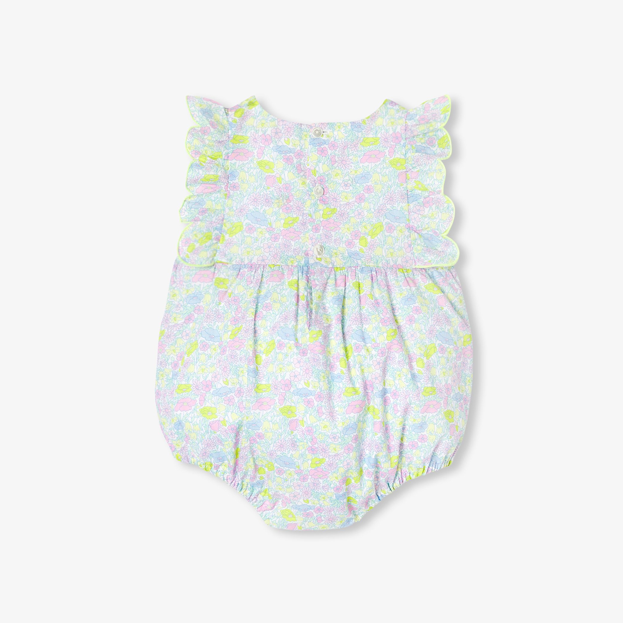 Baby girl romper in Liberty fabric - Cousette - Image 2