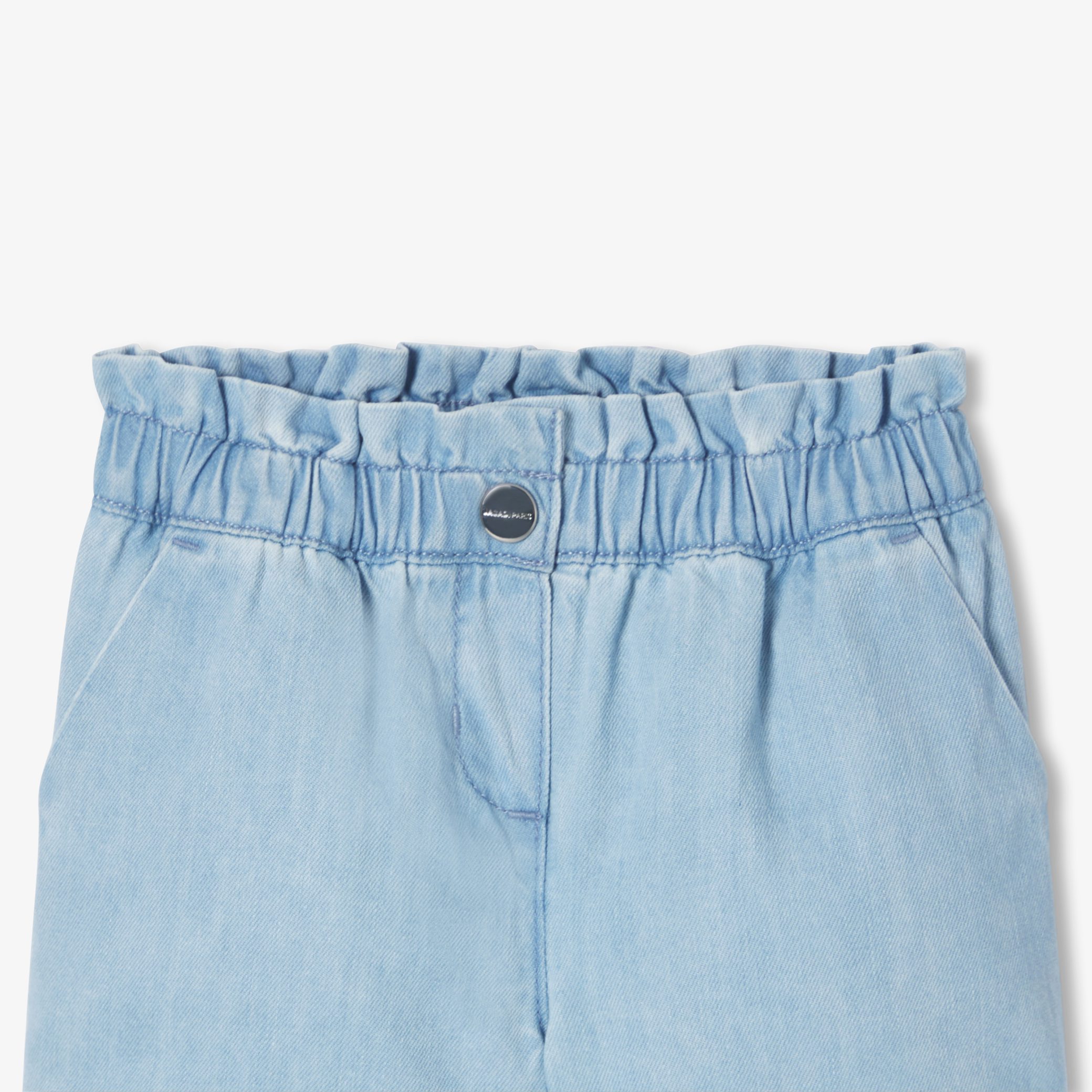 Baby girl lightweight denim shorts - Paisible - Image 5