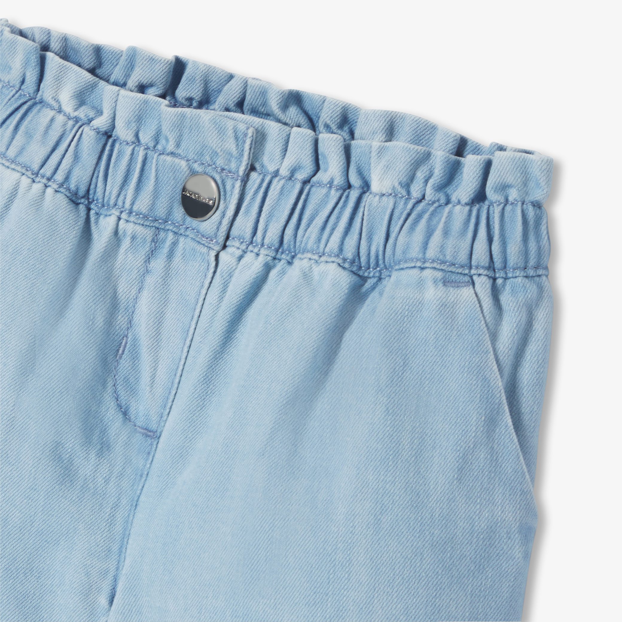 Baby girl lightweight denim shorts - Paisible - Image 6