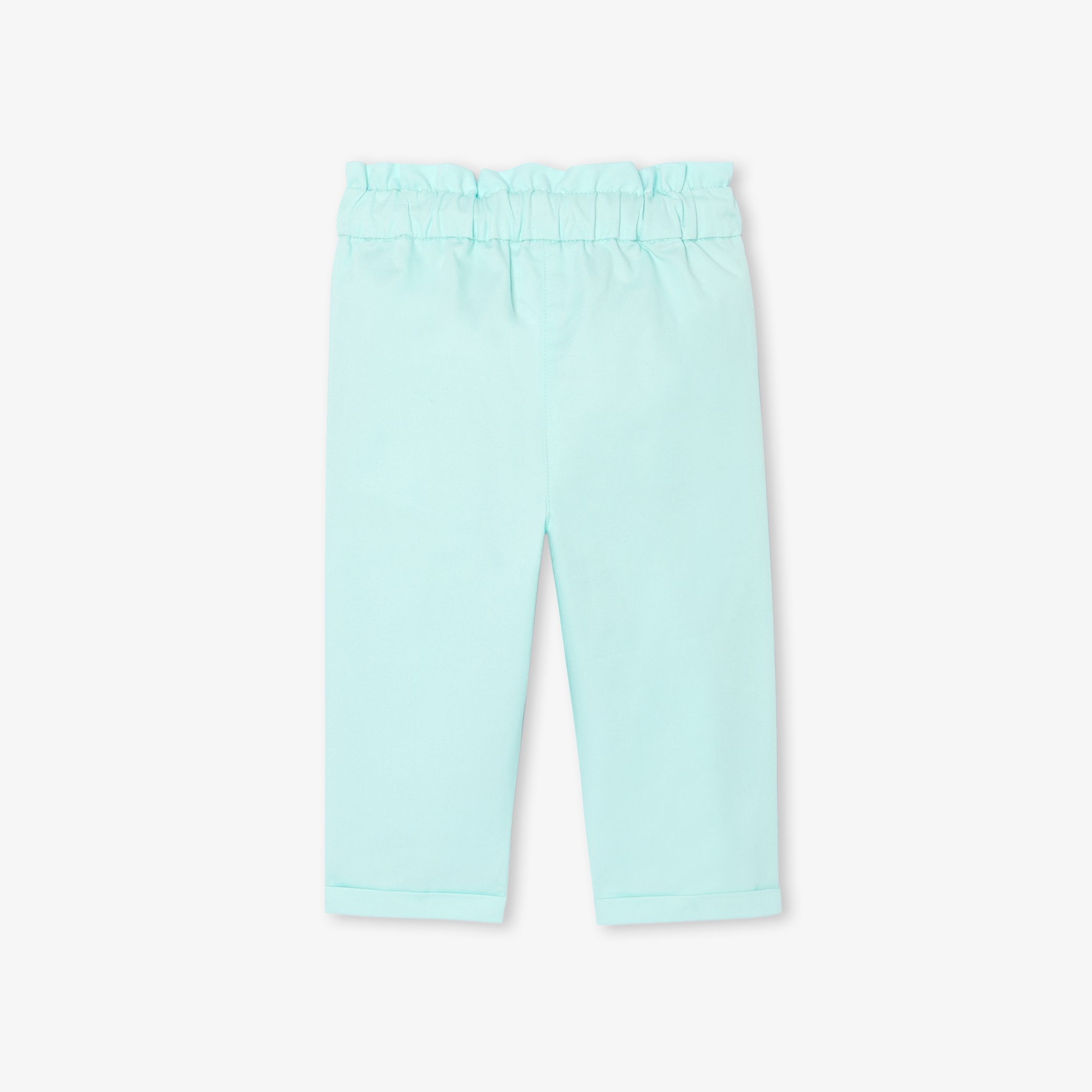 Baby girl twill trousers - Pirouette - Image 2