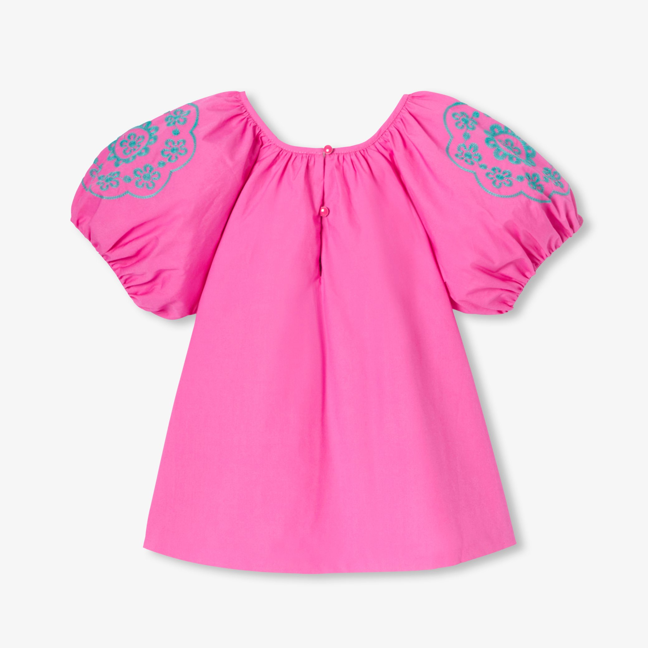 Girl blouse with balloon sleeves - Benedicta - Image 5