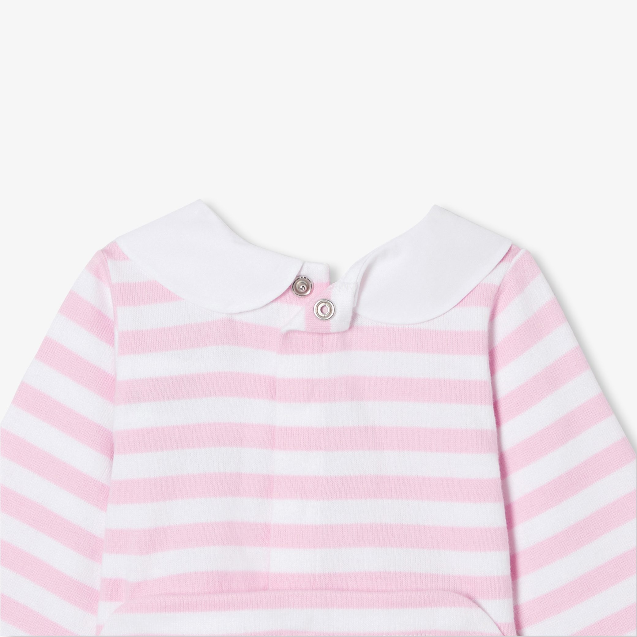 Baby girl jersey pyjamas - Hermine - Image 4