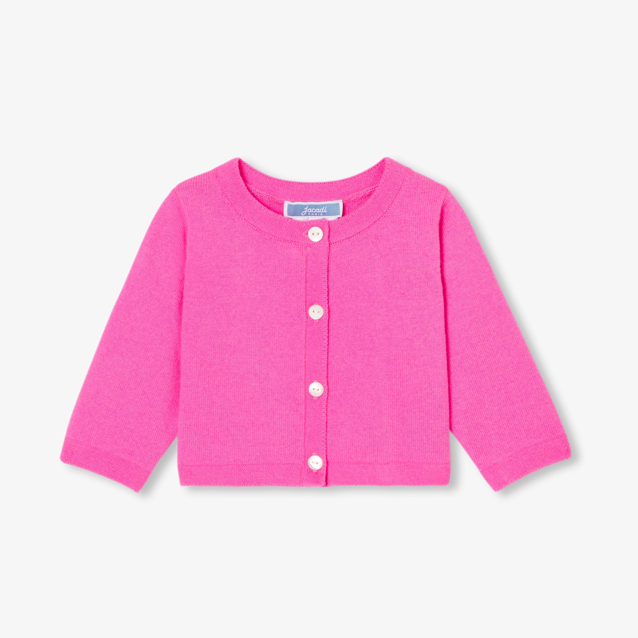 Baby girl jersey cardigan - Dunette