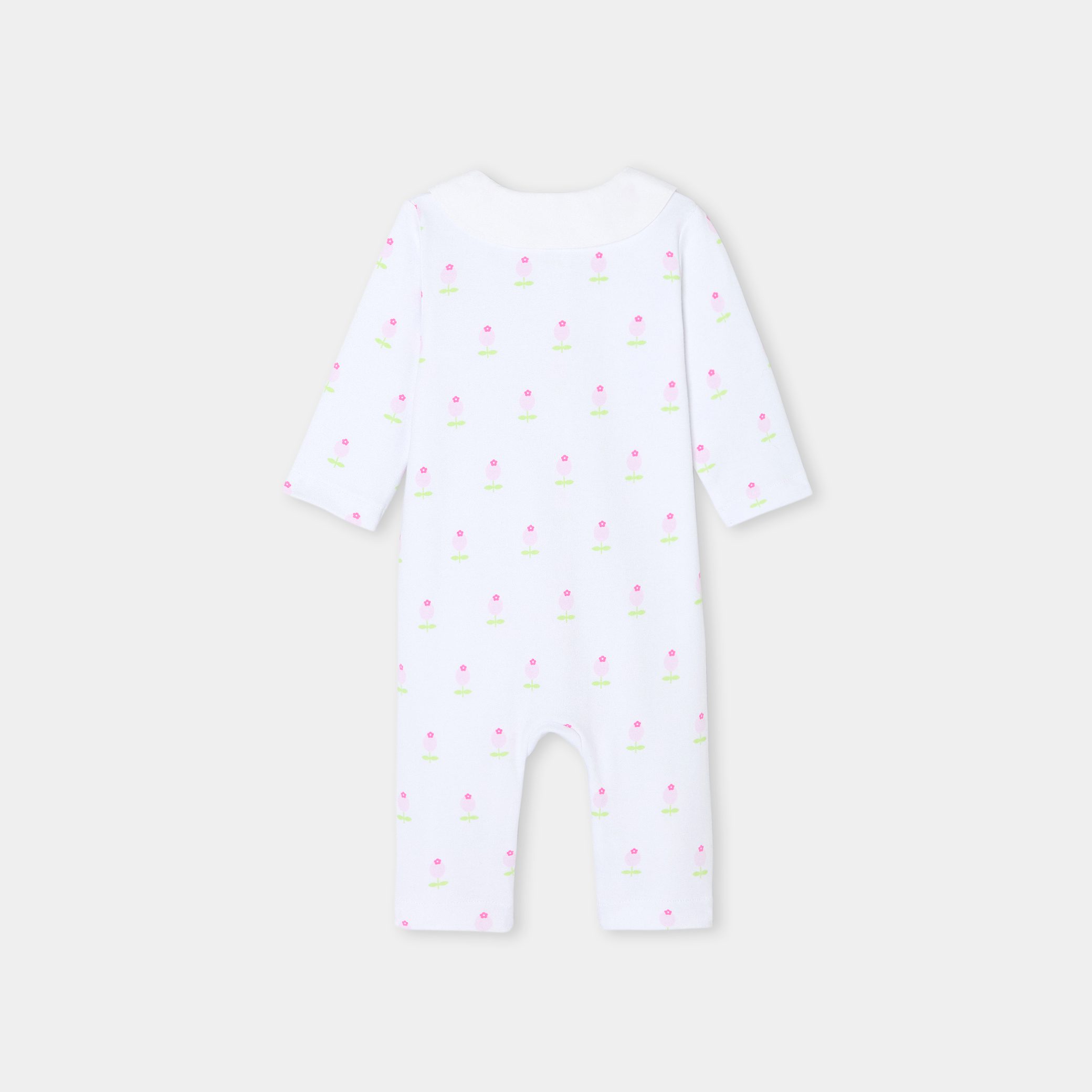 Baby girl footless pyjamas - Cassiopee - Image 2
