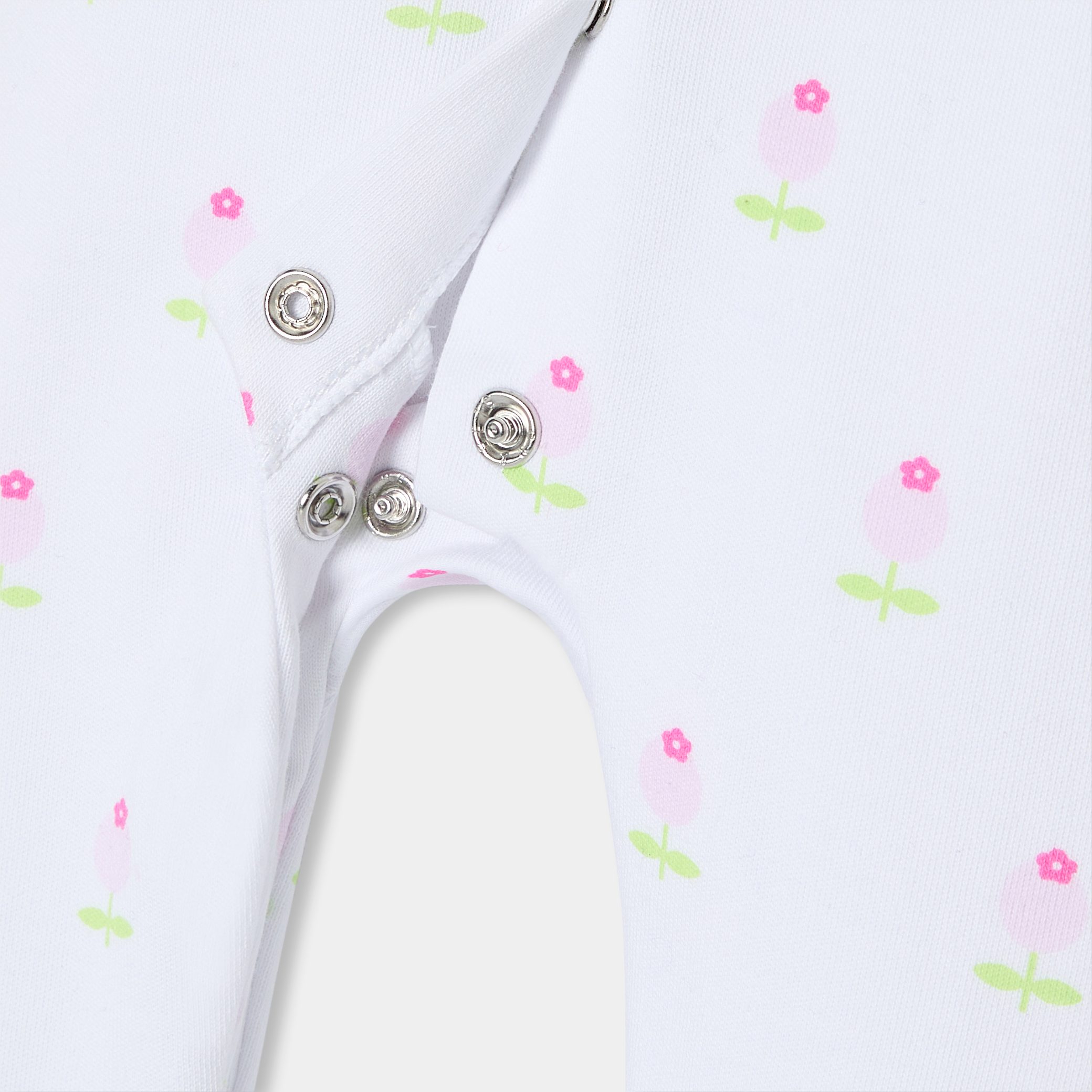 Baby girl footless pyjamas - Cassiopee - Image 4