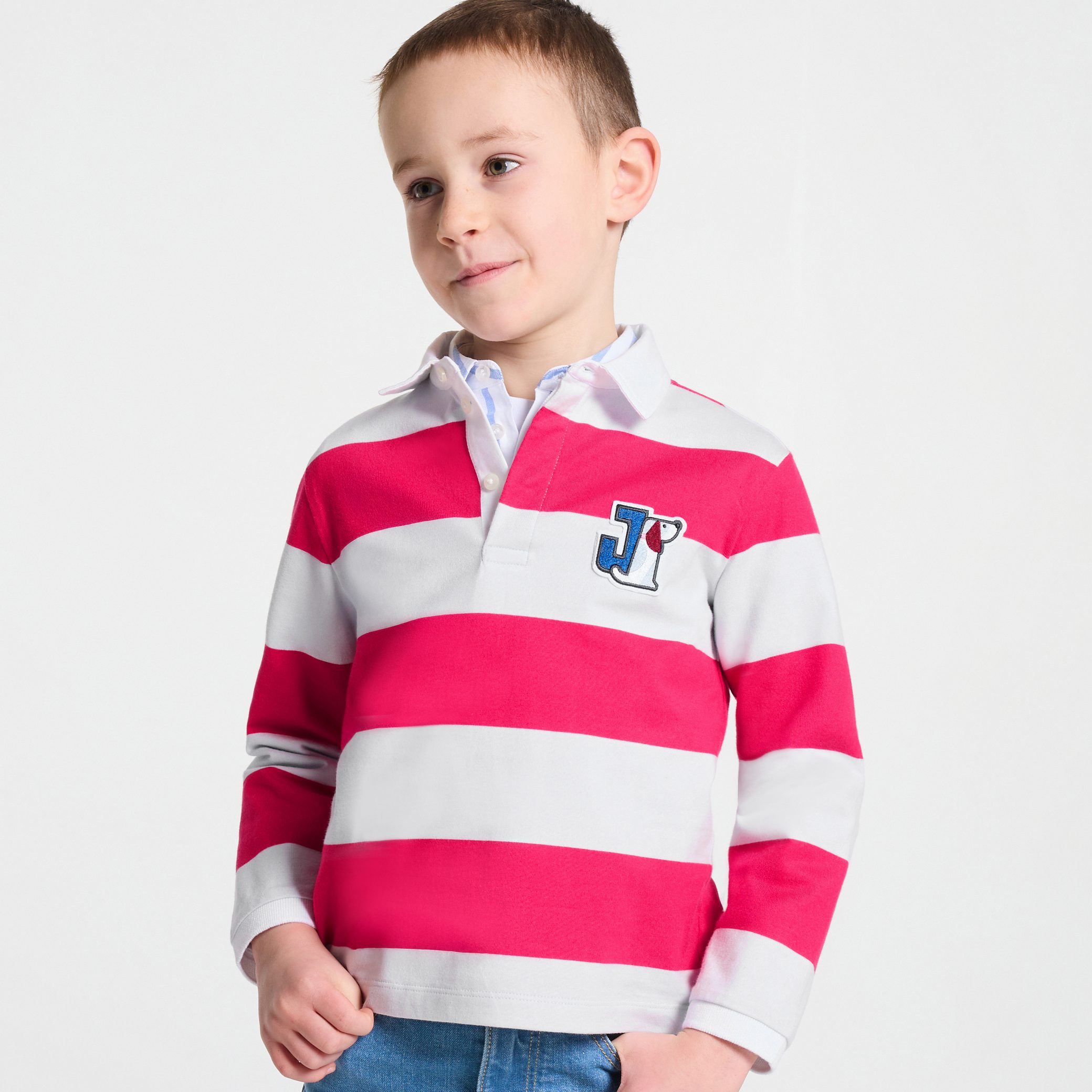 Boy long-sleeved polo shirt - Courtois