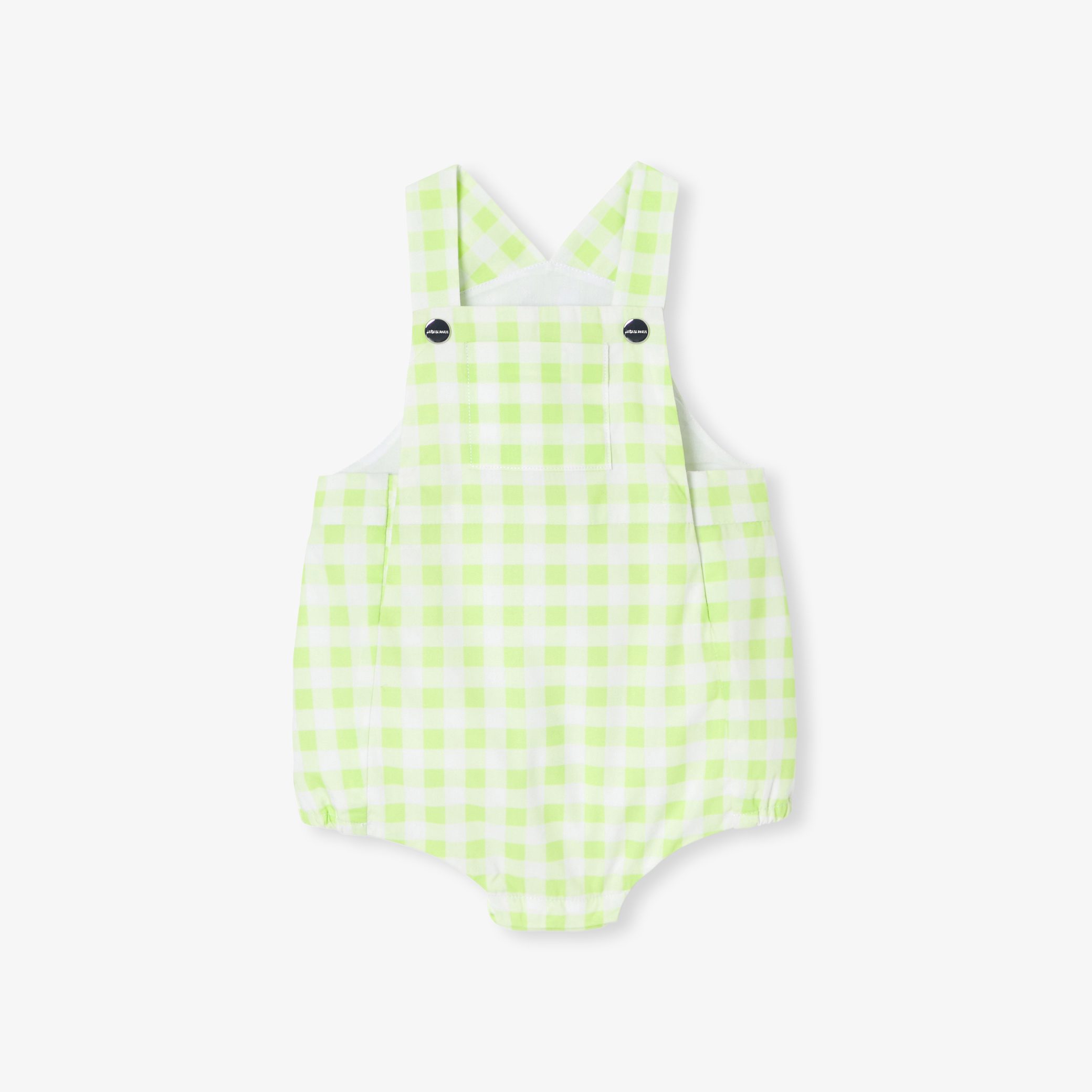 Baby boy gingham romper - Ballon