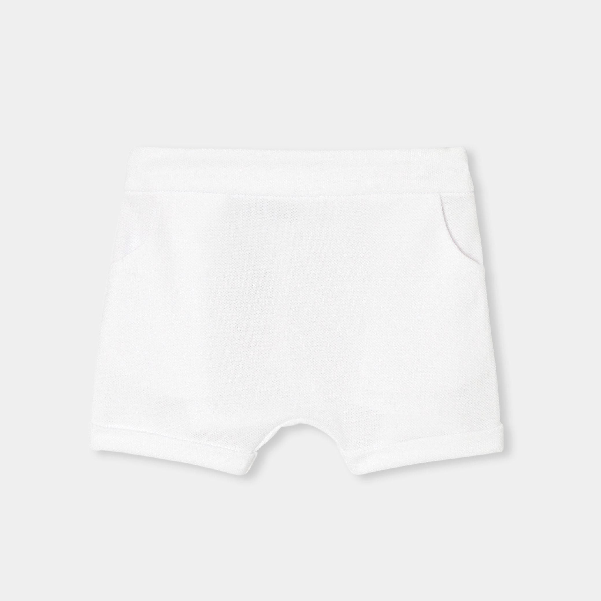 Baby boy set in cotton pique - Amiral - Image 4