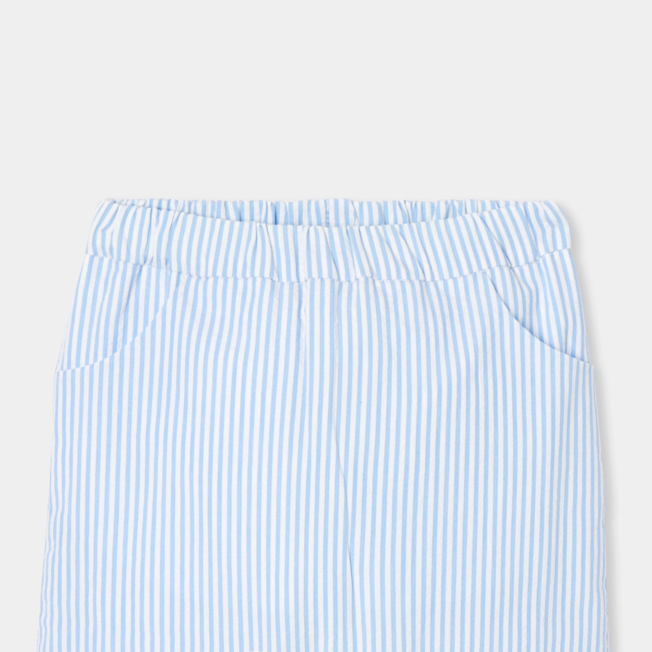 Baby boy seersucker trousers - Eclore - Image 3