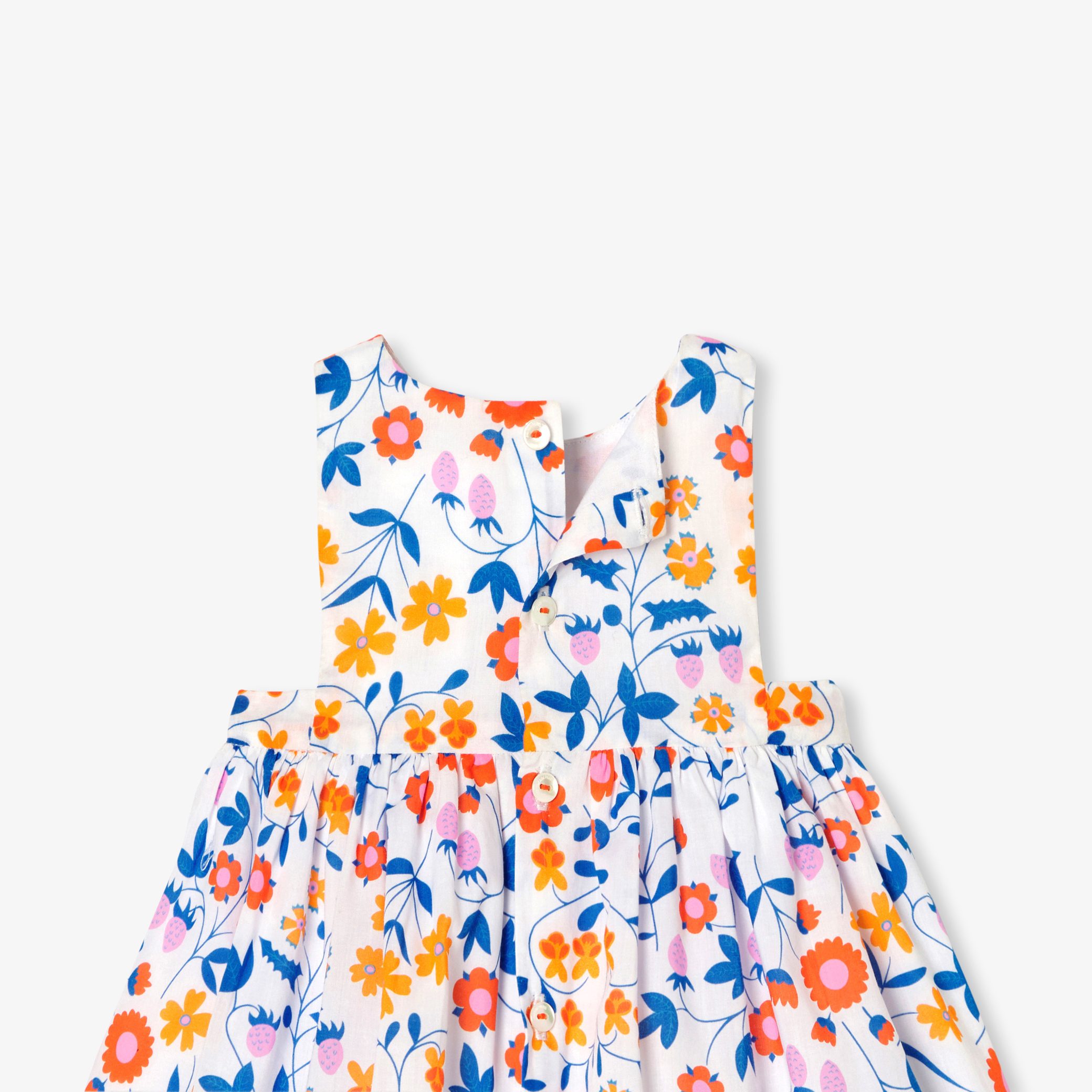 Baby girl dress in Liberty fabric - Florane - Image 4