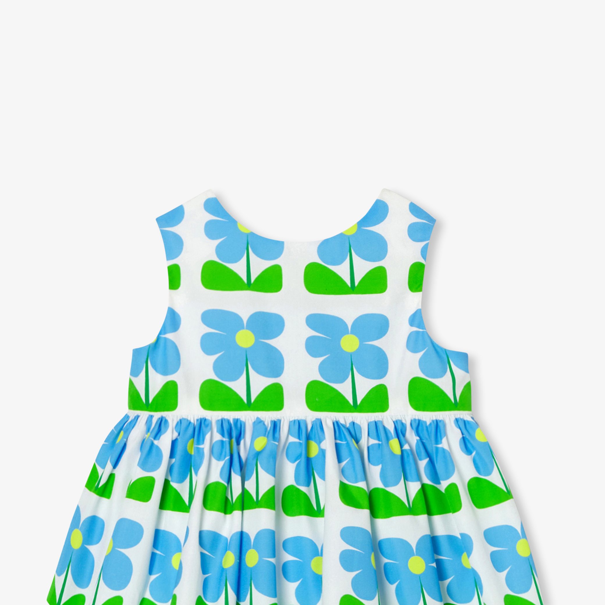 Baby girl sleeveless dress - Lucie - Image 5