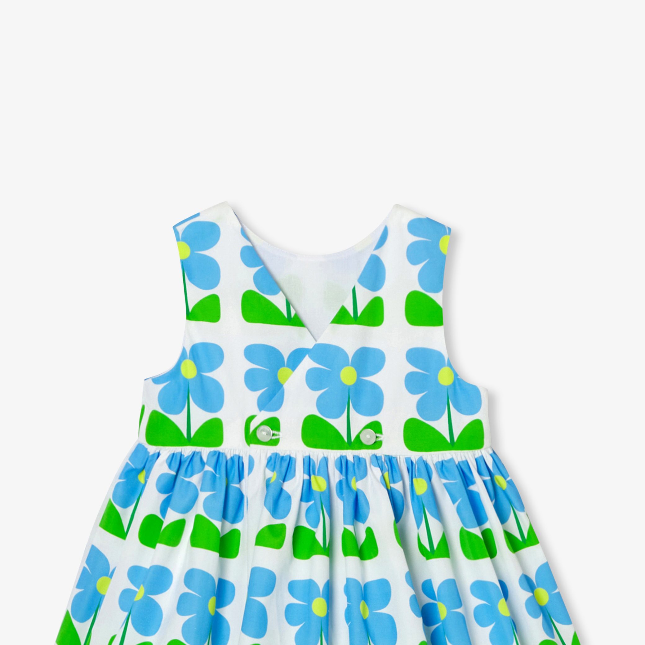 Baby girl sleeveless dress - Lucie - Image 6