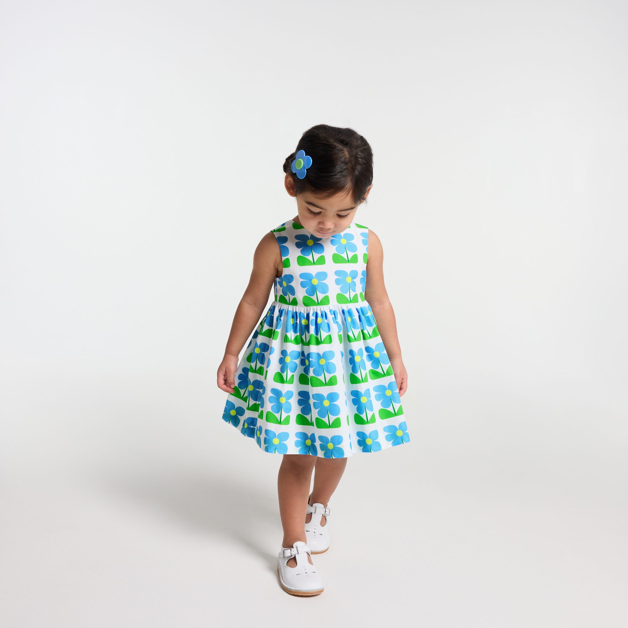 Baby girl sleeveless dress - Lucie
