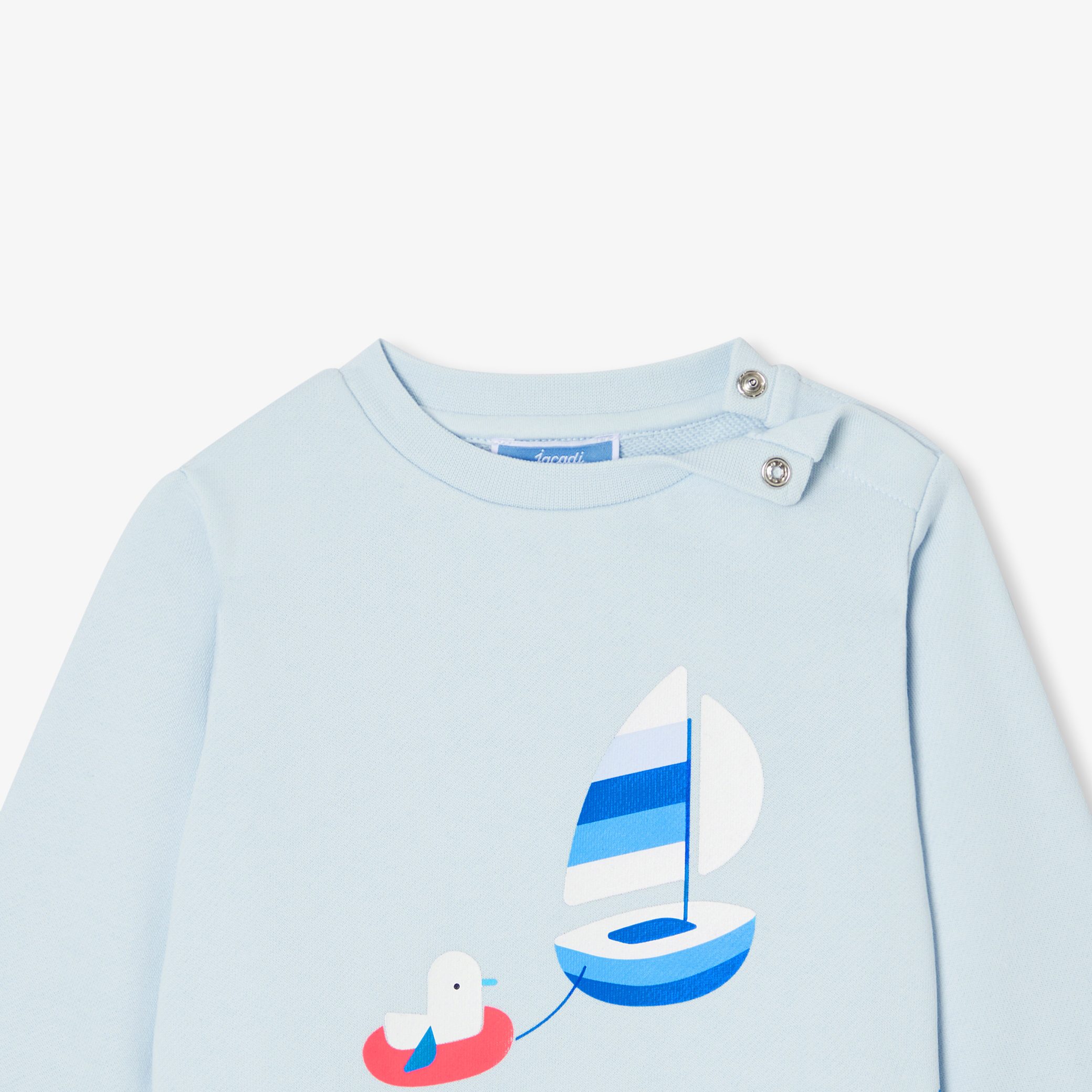 Baby boy fleece sweatshirt - Aveu - Image 3